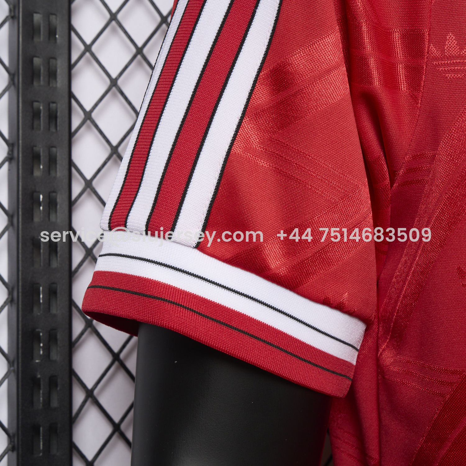 SIUjerseys-Retro Manchester United 1986-88 Home Remake Jersey - Player Version