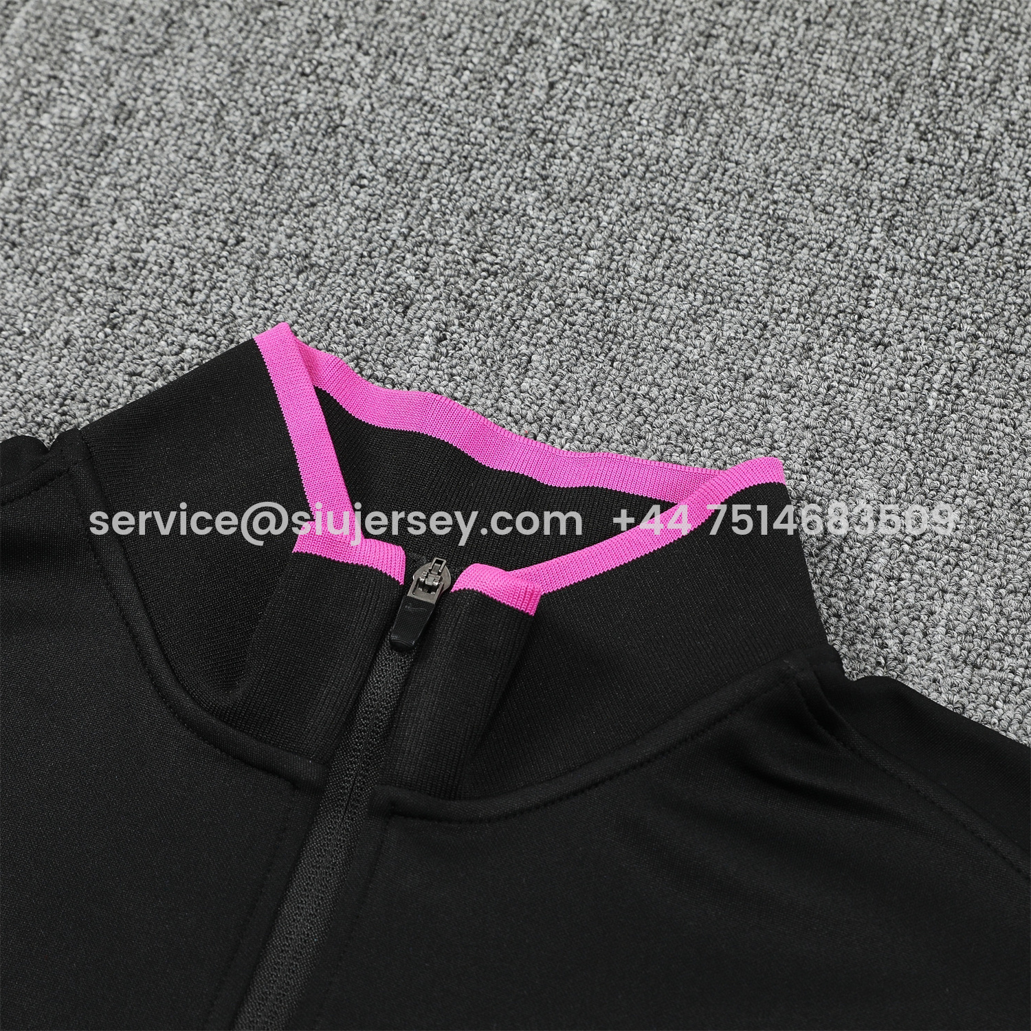 SIUjerseys-England 2026 Jacket Training Tracksuit - Black Top and Black Pants