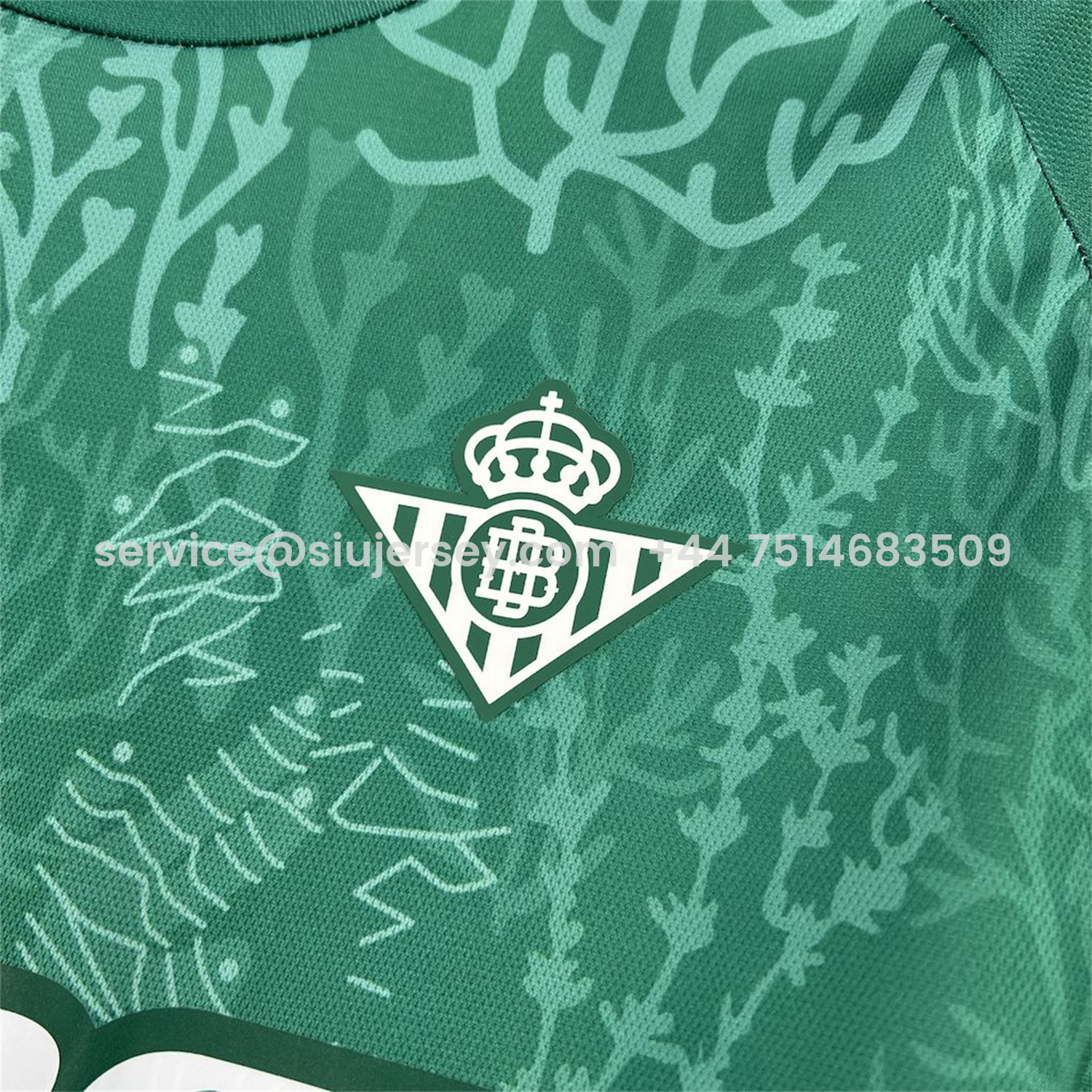 SIUjerseys-Real Betis 24-25 Sustainability Jersey - Fans Version