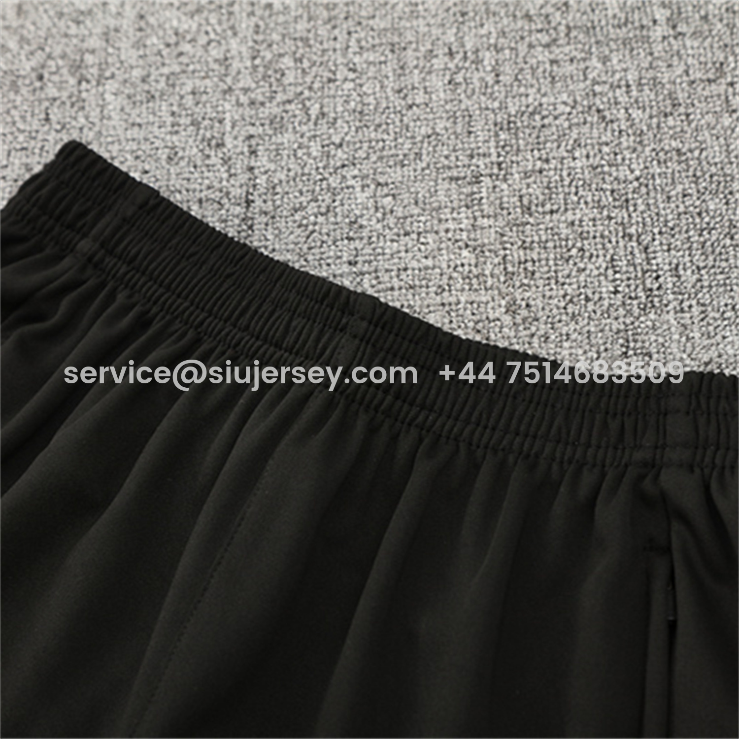 SIUjerseys-Portugal 25-26 Long Sleeve Training Set - Black Top & Black Pants