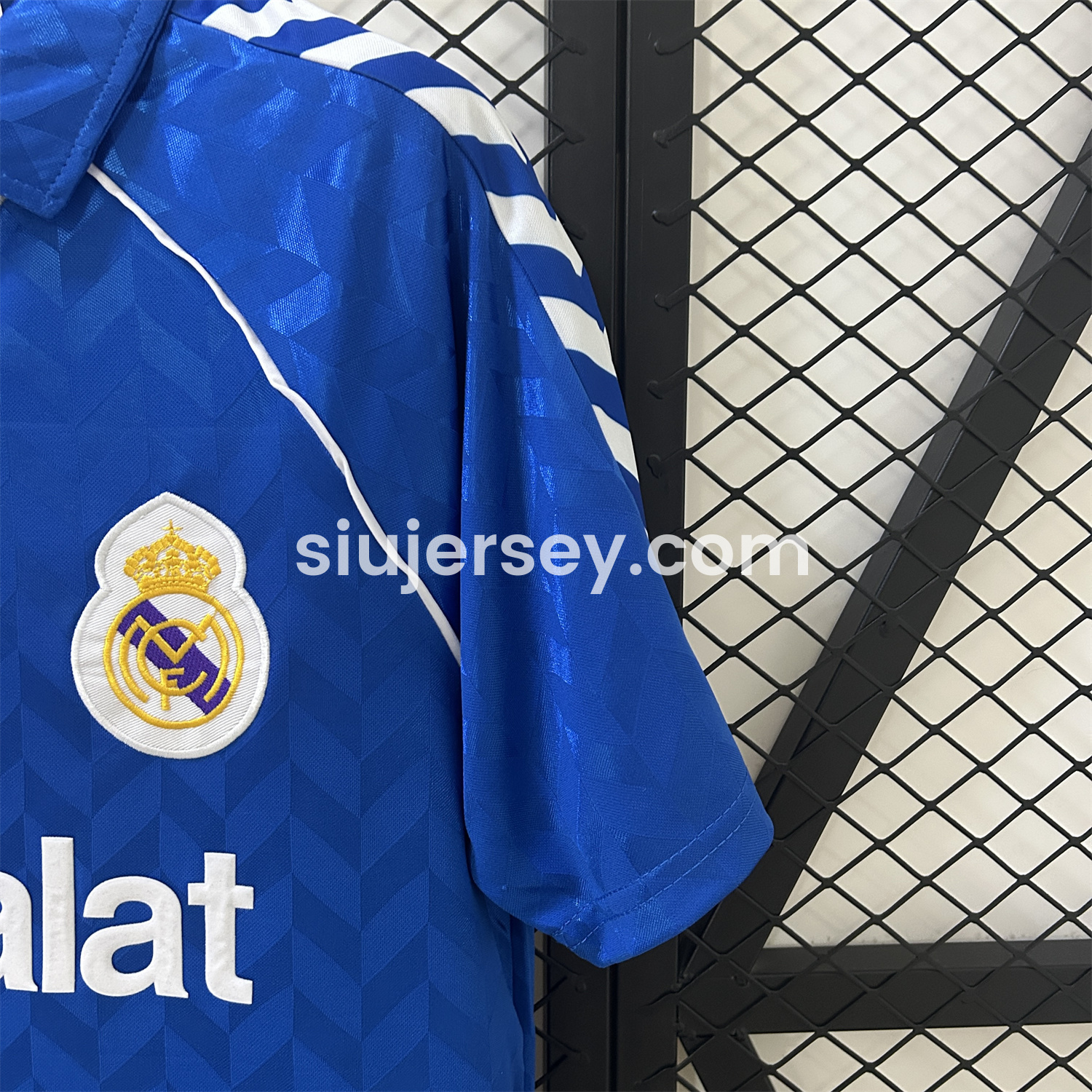 SIUjerseys-Retro Real Madrid 1986-88 Away Jersey