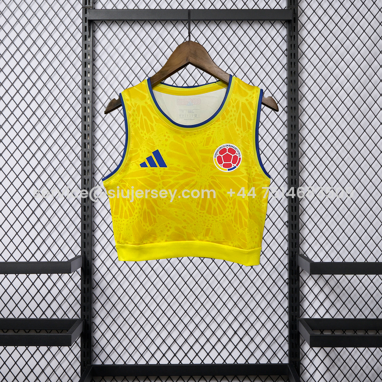 SIUjerseys-Women's Colombia 2026 Home Yoga Vest