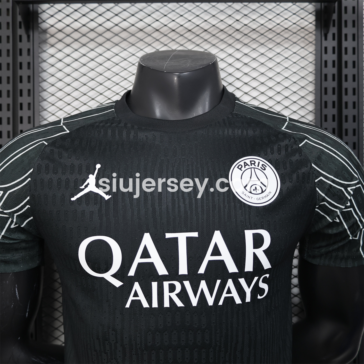 SIUjerseys-Paris Saint-Germain PSG 25-26 JD Black Special Jersey - Player Version