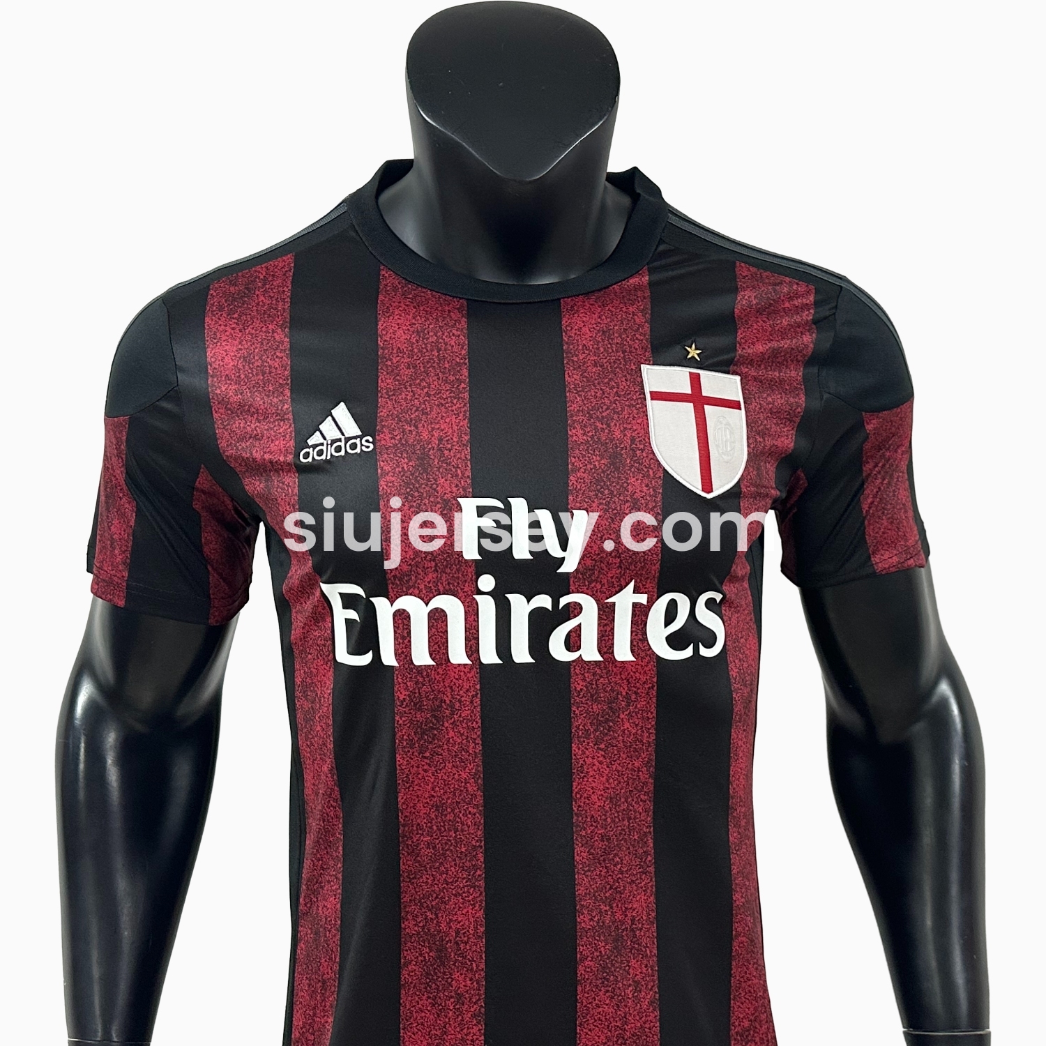 SIUjerseys-Retro AC Milan 2015-16 Home Jersey