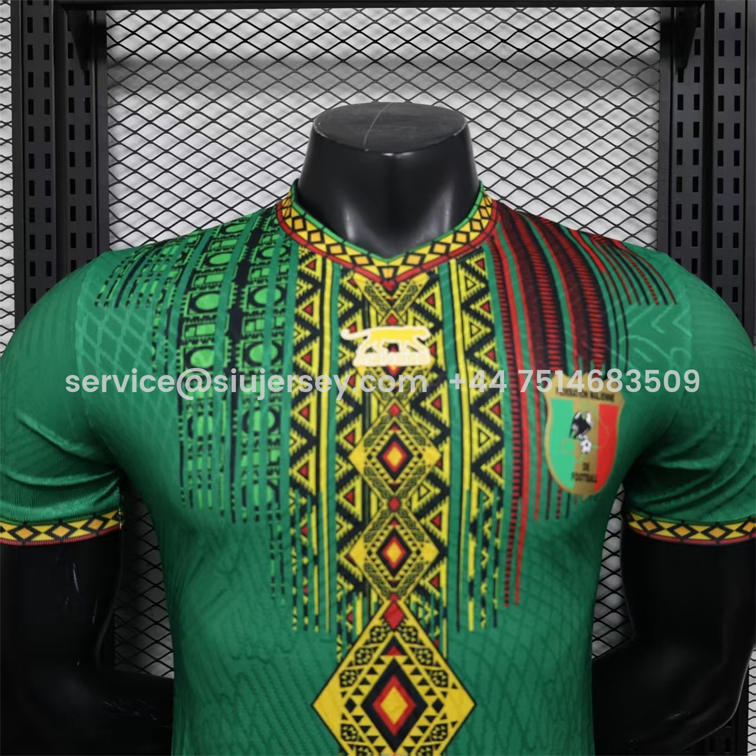 SIUjerseys-Mali 2026 Green Special Jersey - Player Version