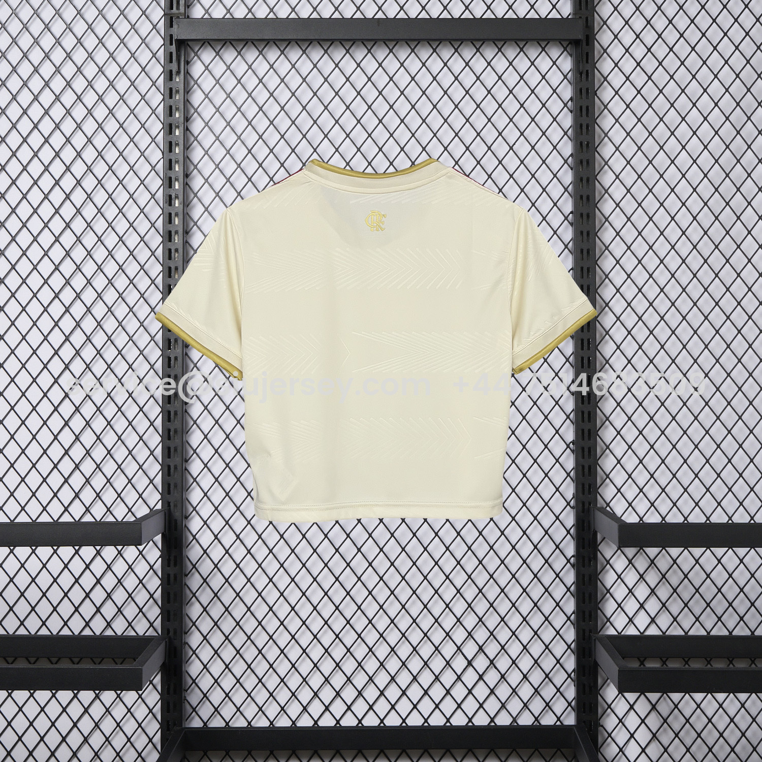 SIUjerseys-Women's Flamengo 25-26 Third Unsponsored Cropped Jersey