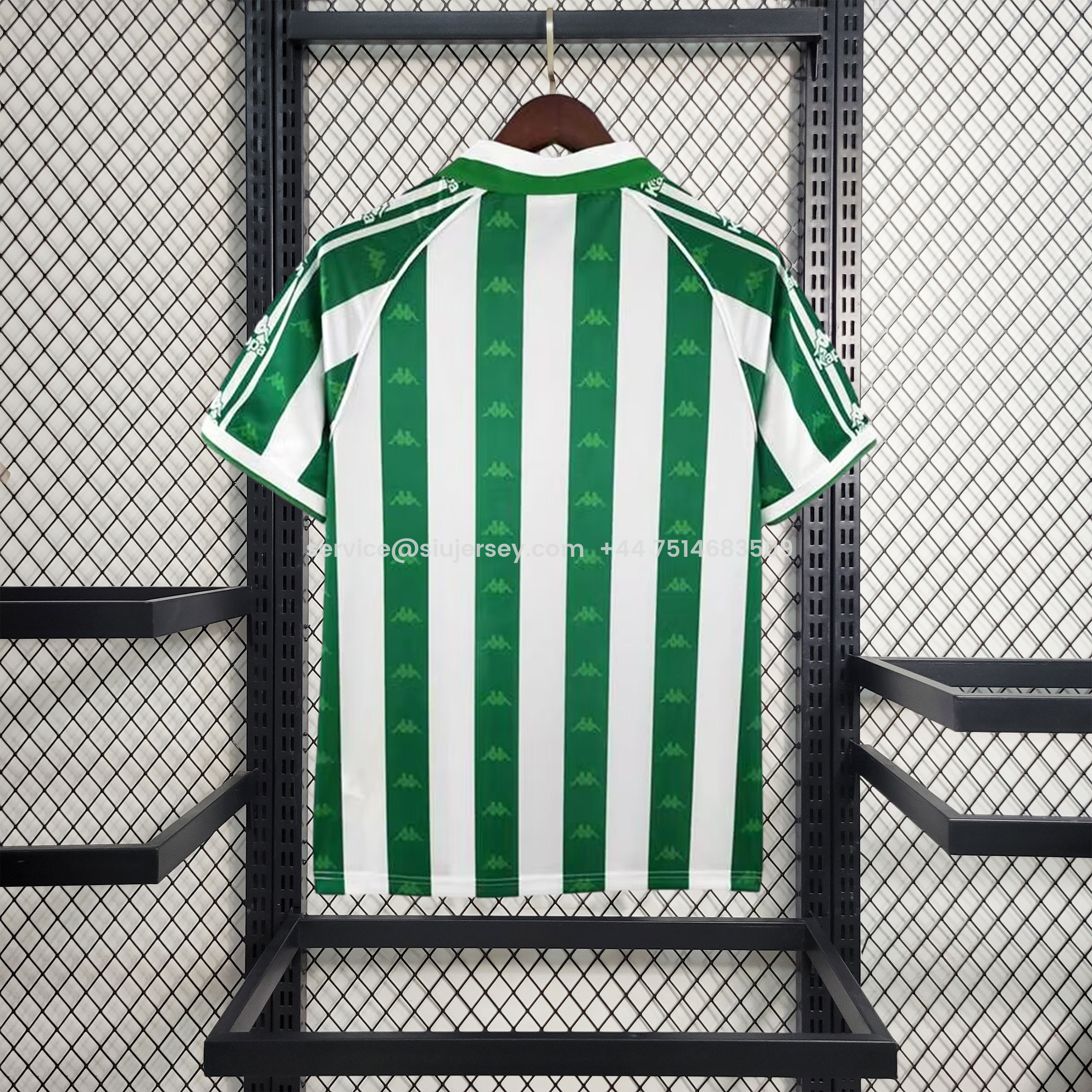 SIUjerseys-Retro Real Betis 1995-96 Home Stadium Jersey