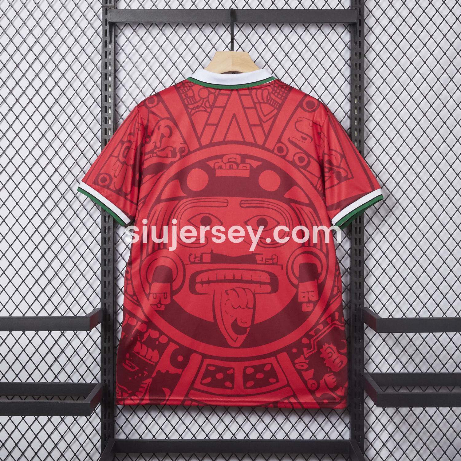 SIUjerseys-Retro Mexico 1998 Red Special Edition Jersey