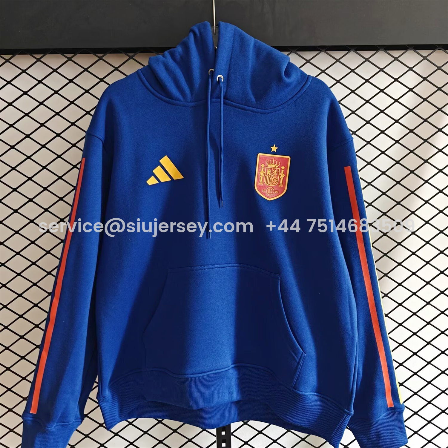 SIUjerseys-Spain 2026 Home Unisex Pullover Hoodie