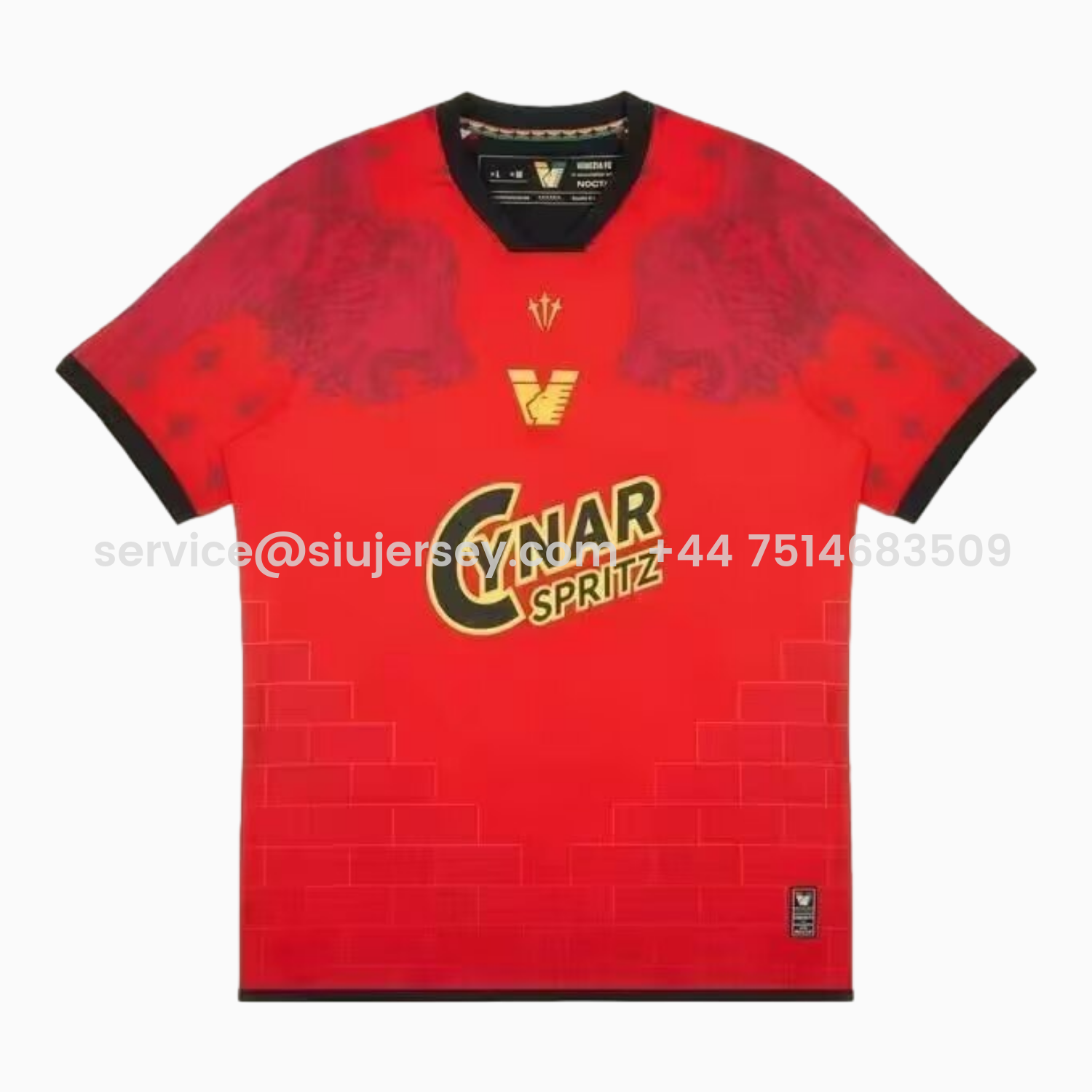 SIUjerseys-Venezia FC 25-26 Fourth Red Jersey - Fans Version