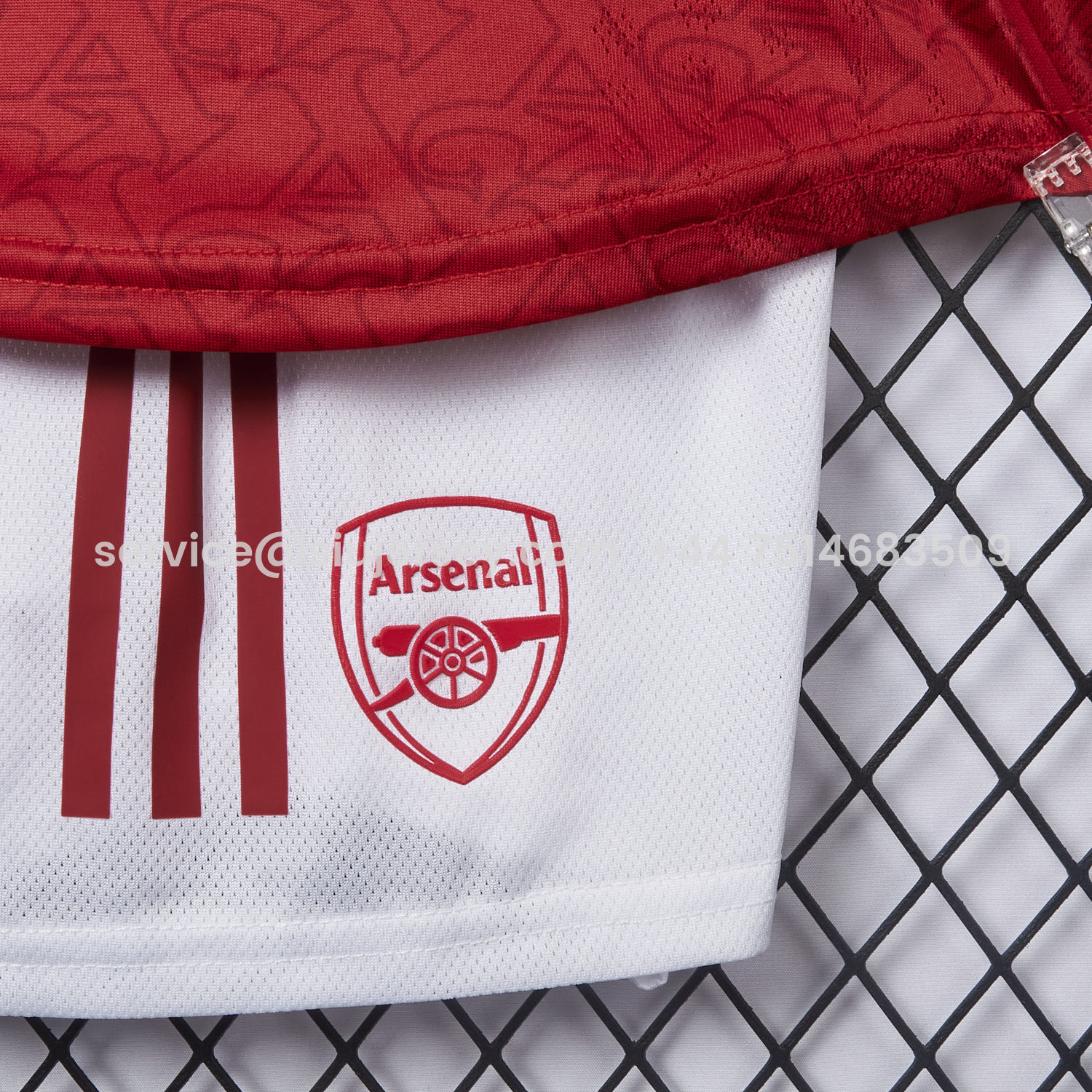 SIUjerseys-Arsenal 25-26 Home Kids Kit - Player Version