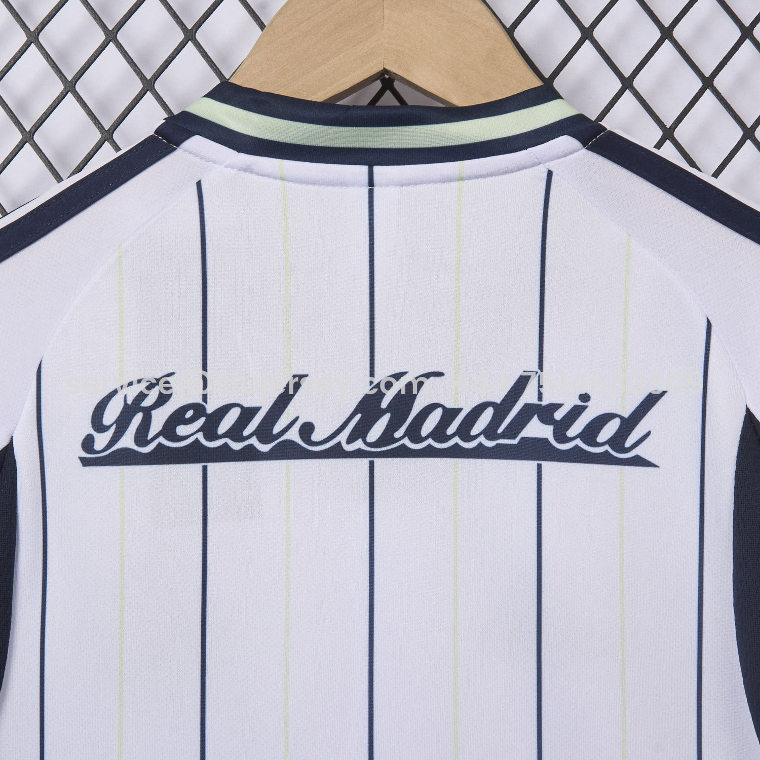 SIUjerseys-Real Madrid 25-26 White Baseball Kids Kit