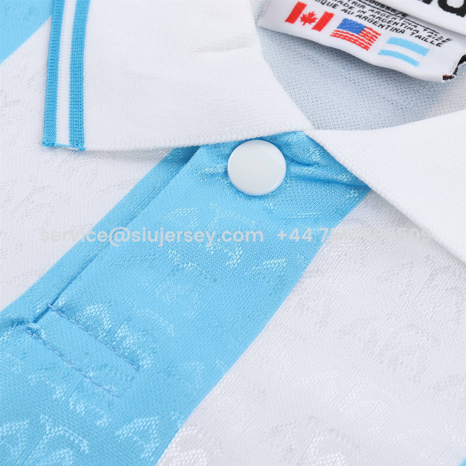 SIUjerseys-Retro Argentina 1994 Home Kids Kit