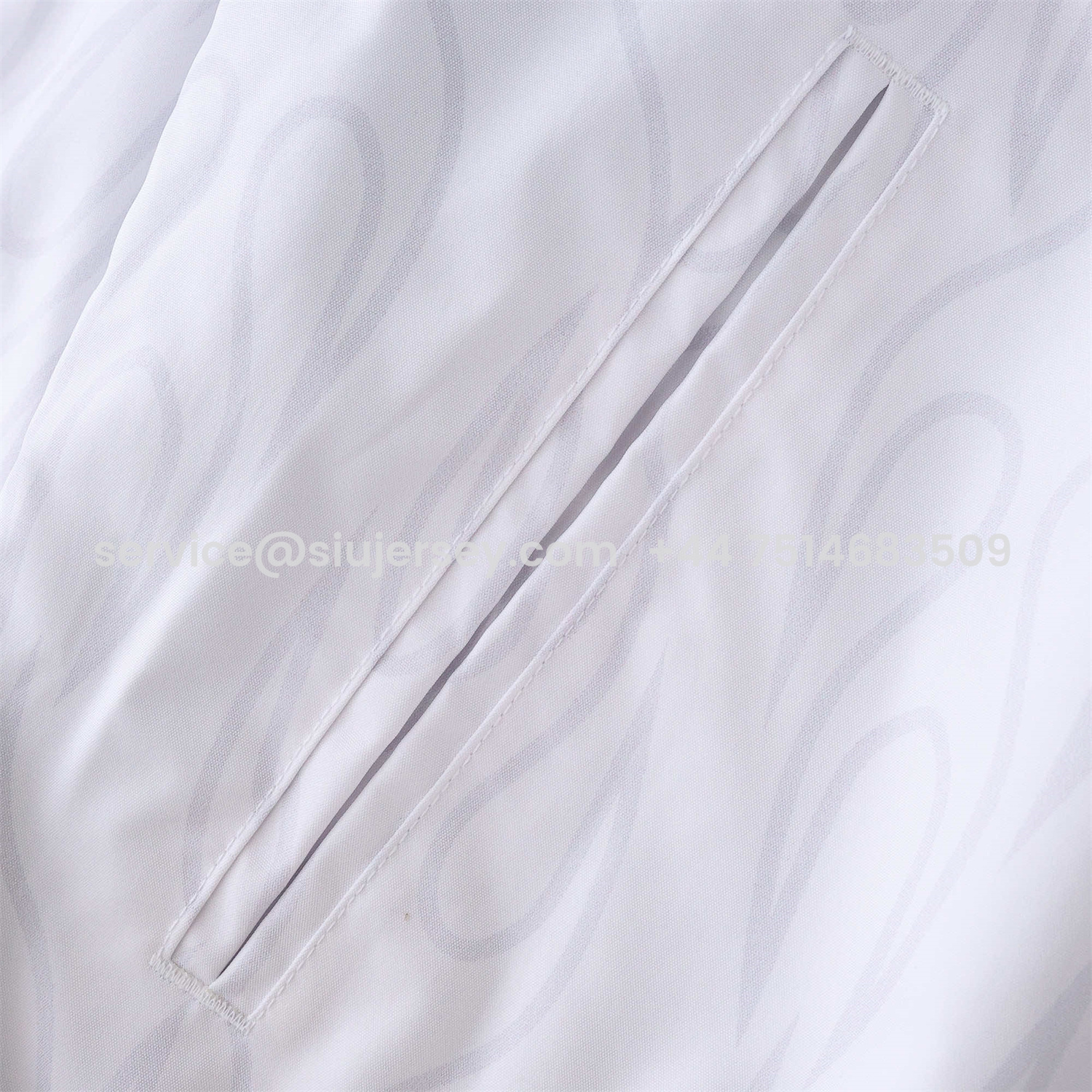 SIUjerseys-Retro Japan 1998 Throwback Double Sided Reversible Windbreaker - White & Blue