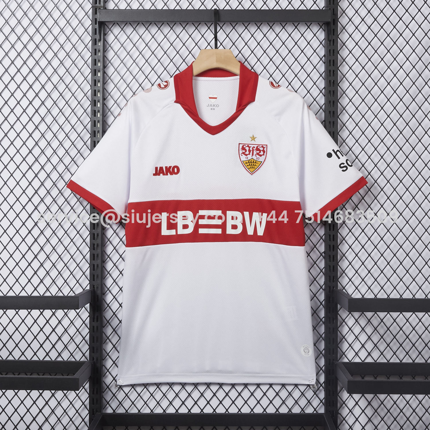SIUjerseys-VfB Stuttgart 24-25 DFB-Pokal Final Home Jersey - Fans Version