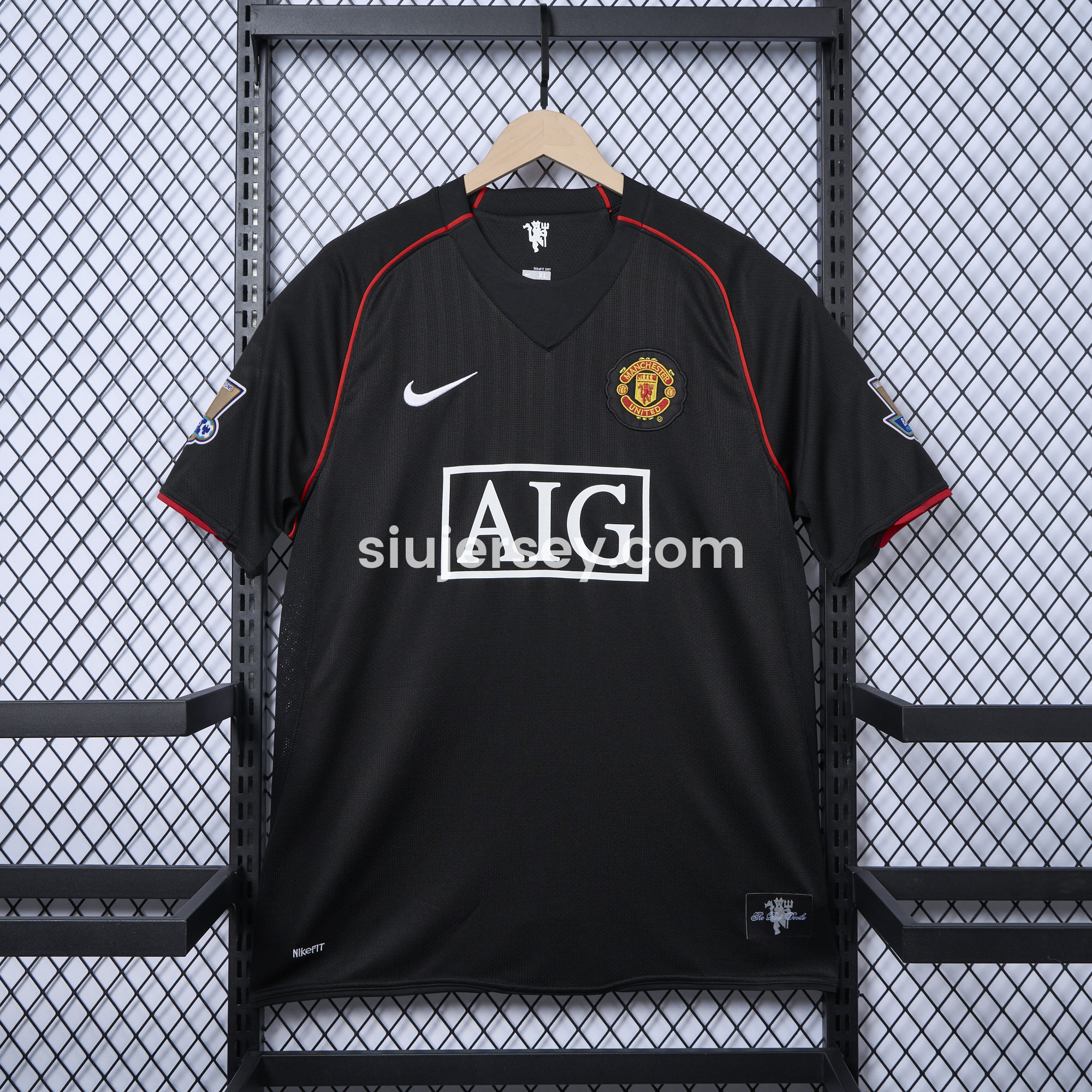 SIUjerseys-Retro Manchester United 07-08 Away Jersey