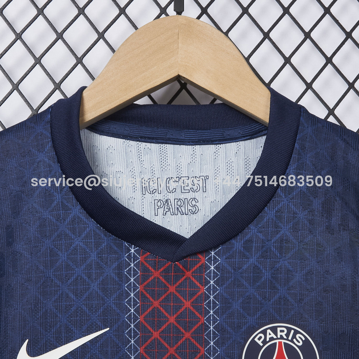SIUjerseys-Paris Saint-Germain PSG 25-26 Home Kids Kit - Player Version