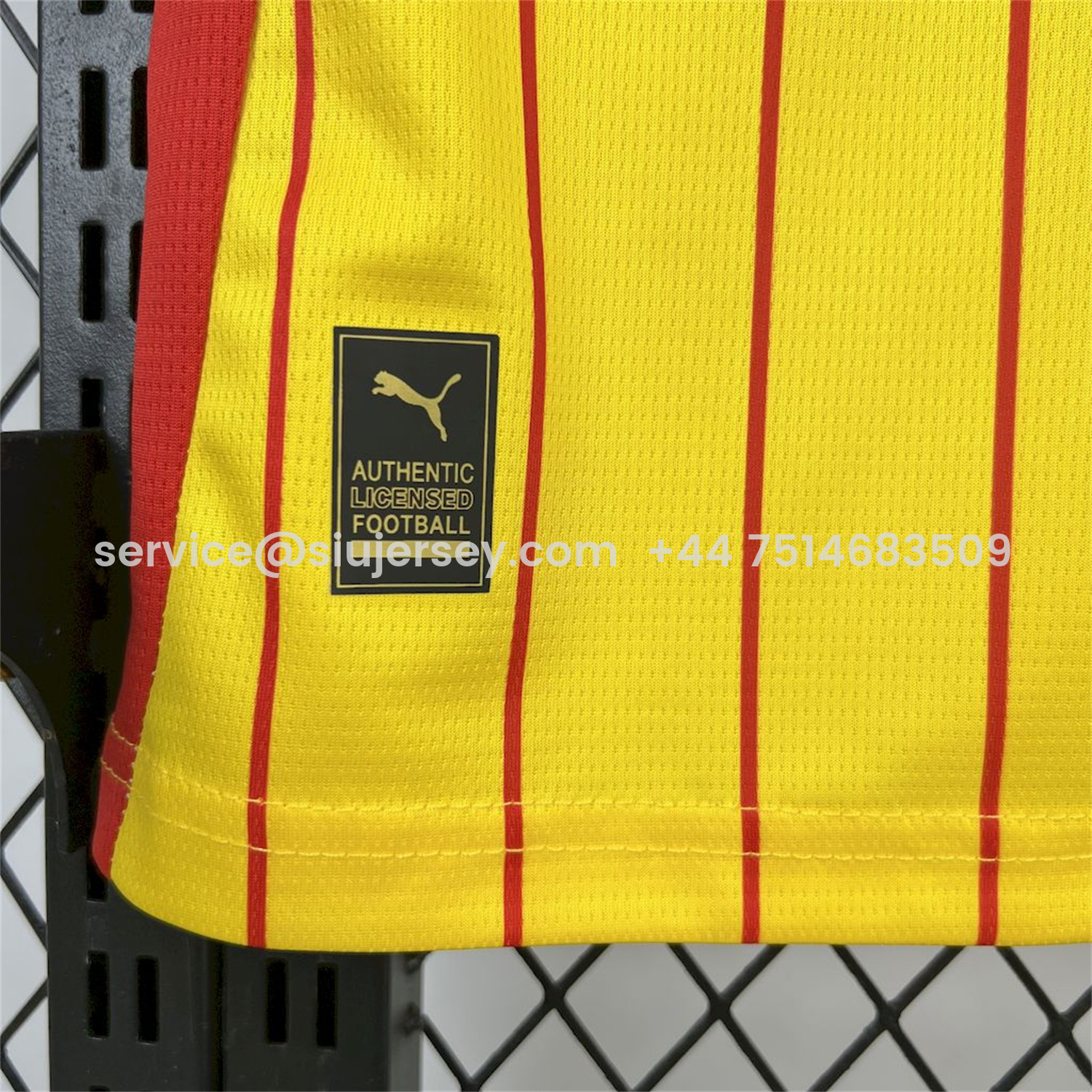SIUjerseys-RC Lens 25-26 Home Jersey - Fans Version