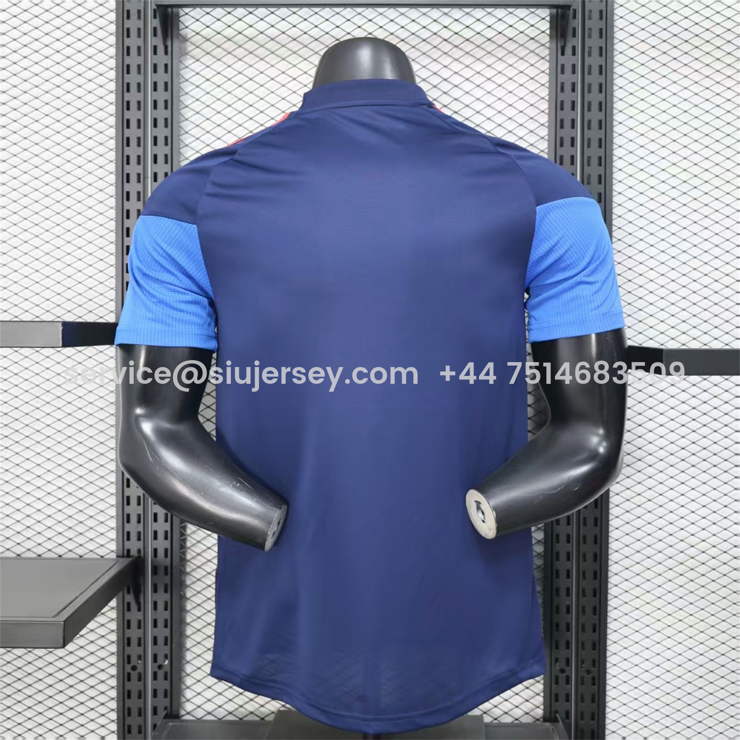 SIUjerseys-Colombia 2026 Dark Blue Pre-Match Training Jersey - Player Version