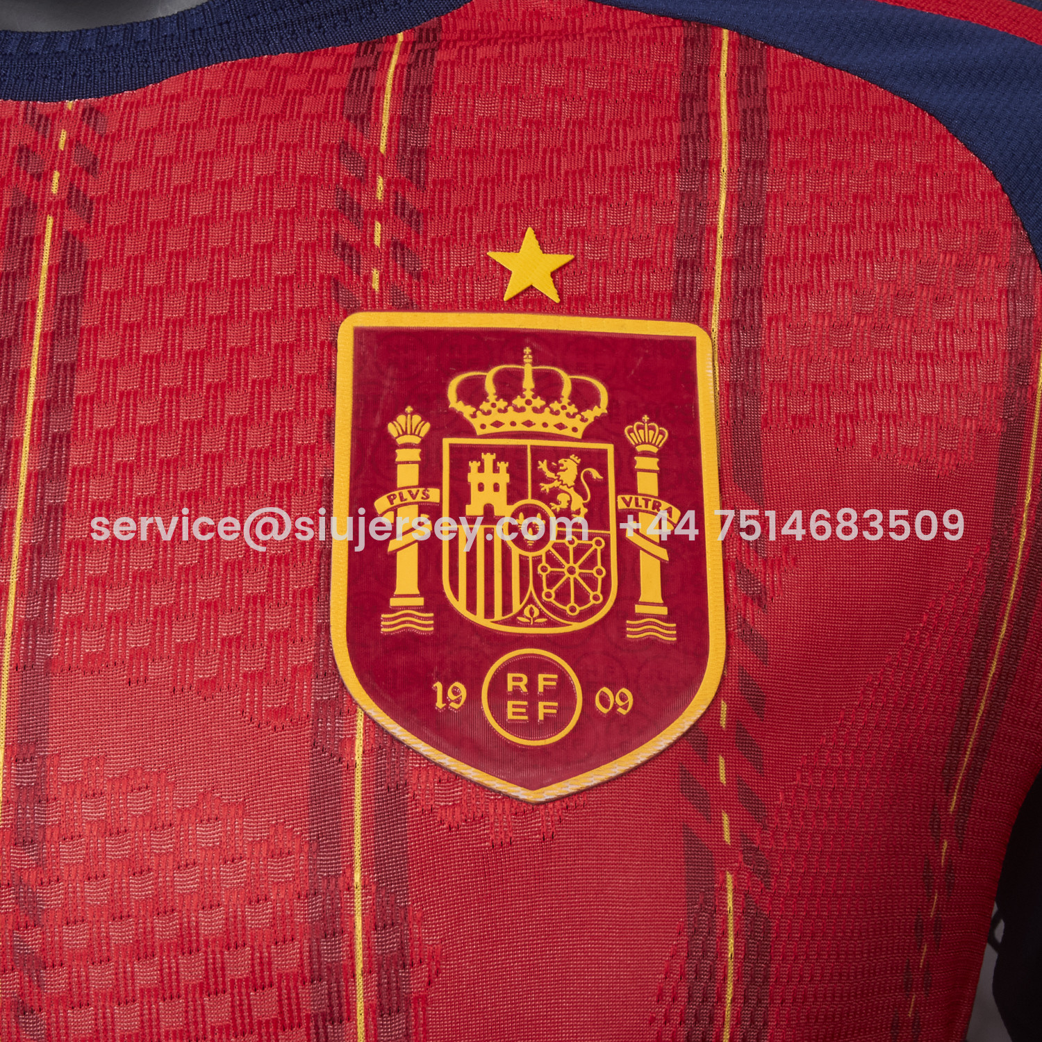SIUjerseys-Spain 2026 Home Long Sleeves Jersey - Player Version