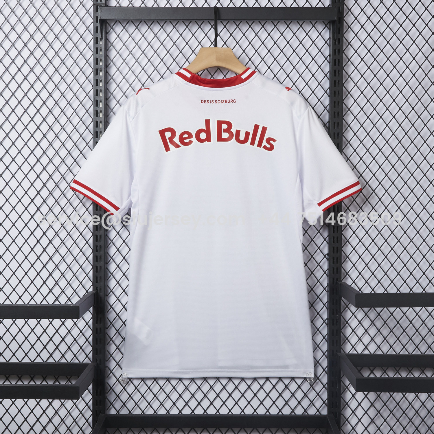 SIUjerseys-Red Bull Salzburg 26-27 Home Jersey - Fans Version