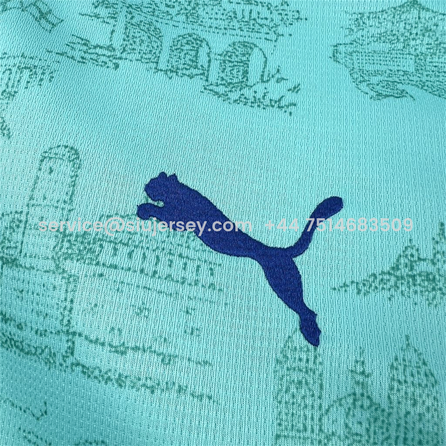 SIUjerseys-Marseille 25-26 Blue Goalkeeper Jersey - Fans Version