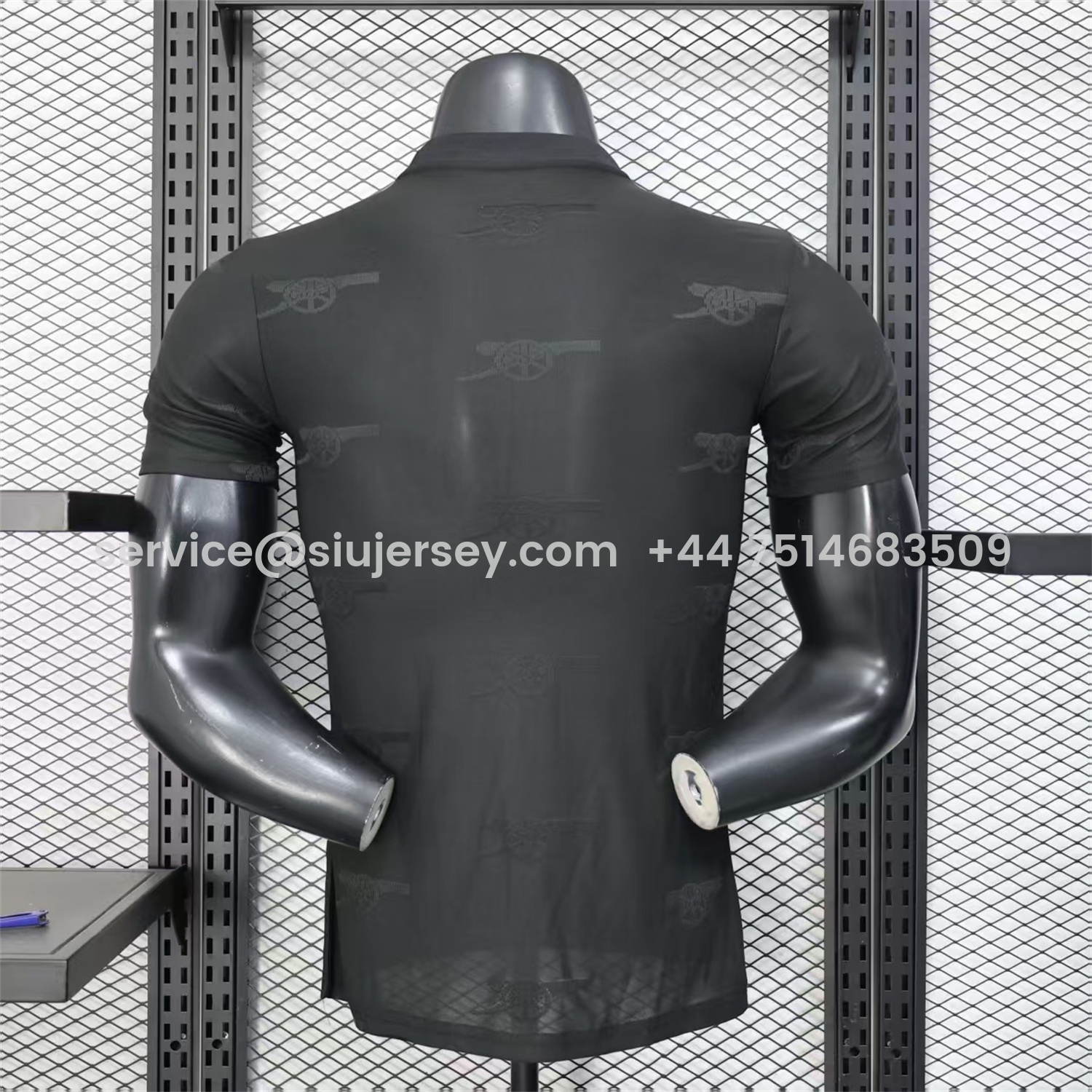 SIUjerseys-Arsenal 25-26 Pure Black Special Jersey - Player Version