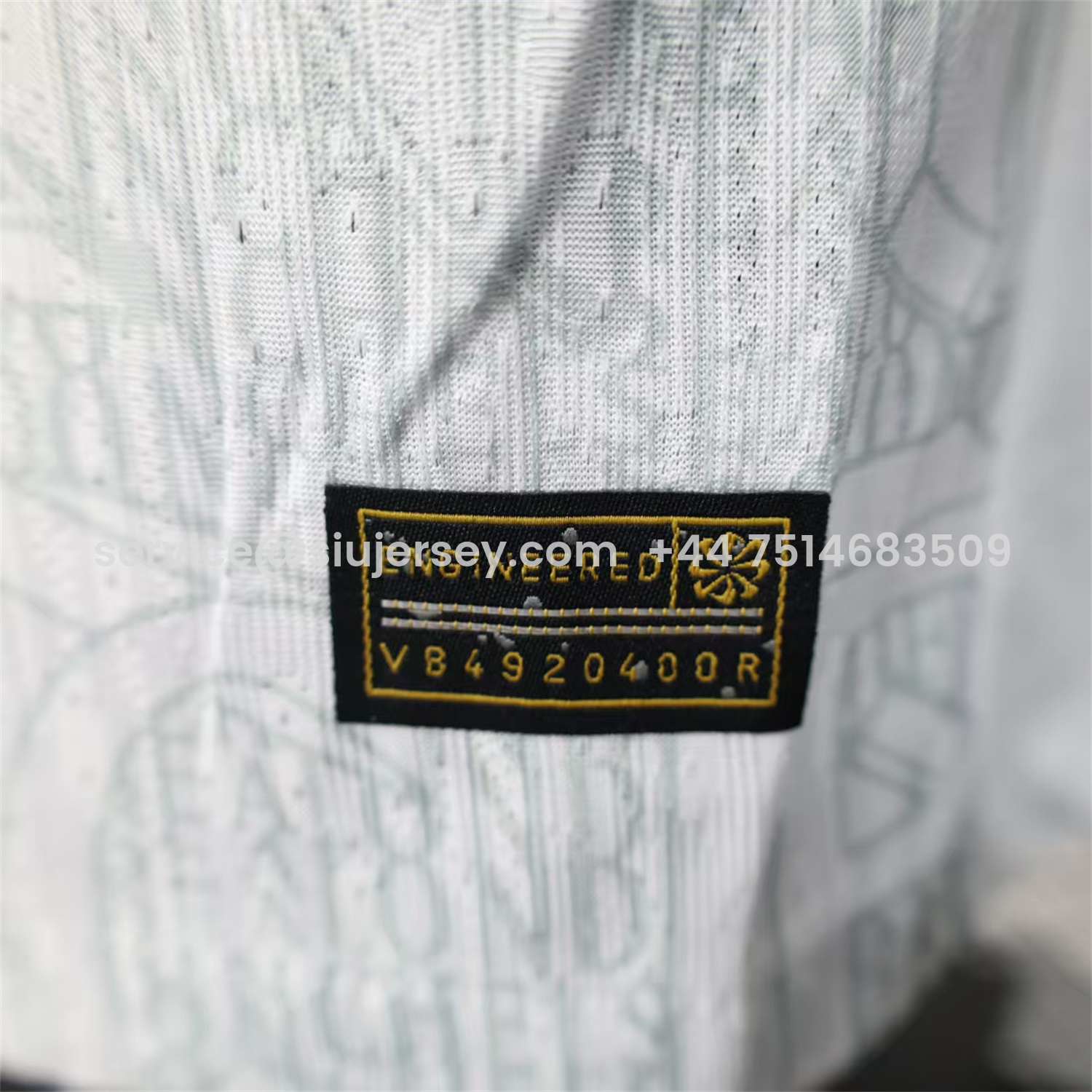 SIUjerseys-C.H.E.L.S.E.A 25-26 White Pre-Match Training Jersey - Player Version