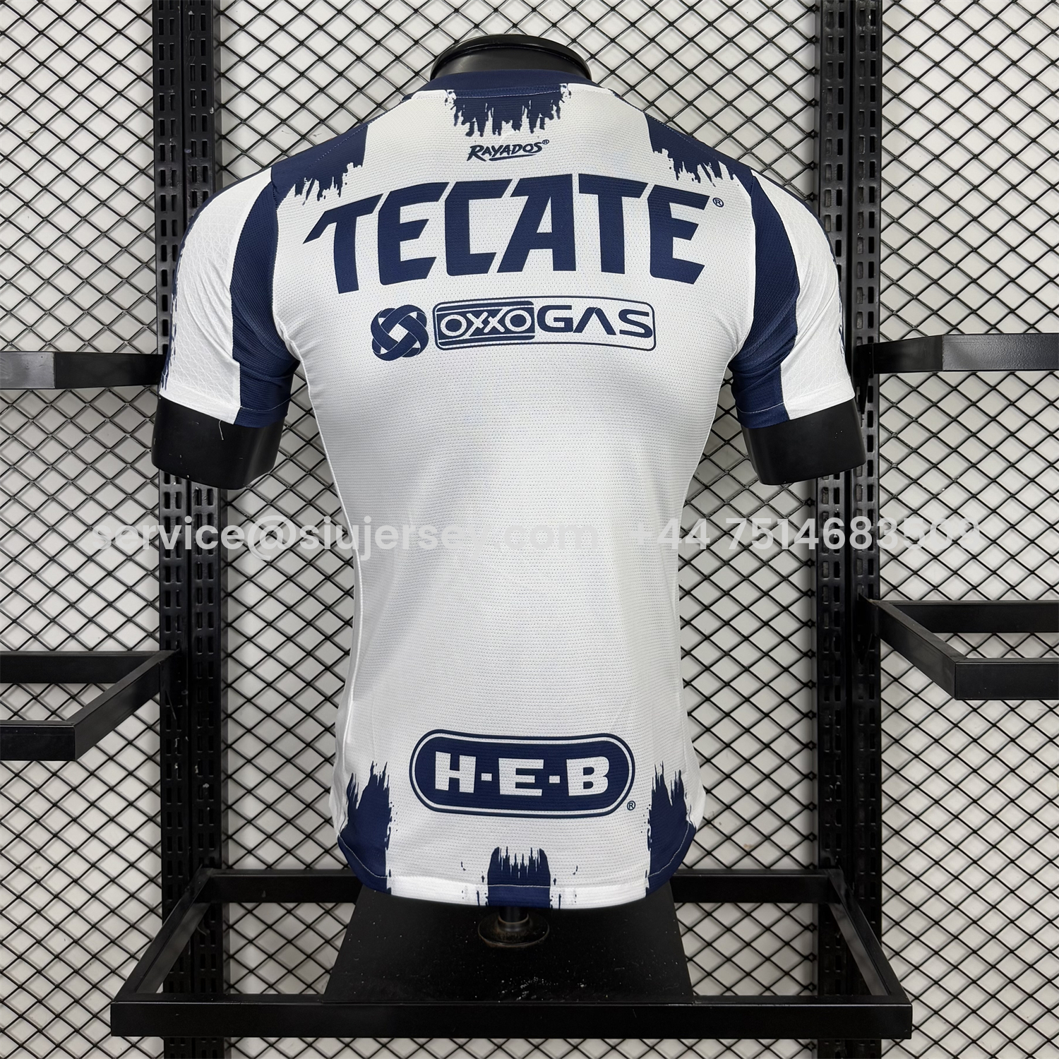 SIUjerseys-Rayados Monterrey 25-26 Home Stripes Jersey - Player Version