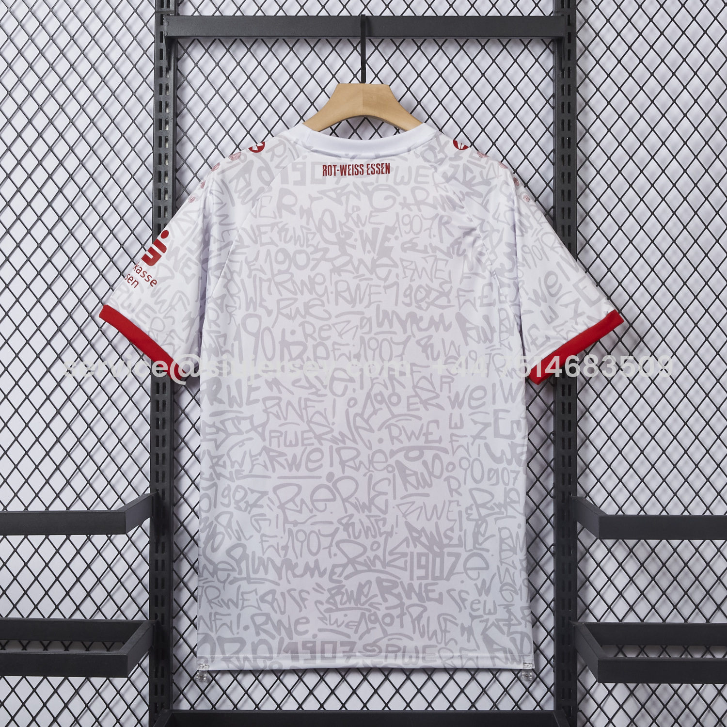 SIUjerseys-Rot-Weiss Essen 25-26 Home Jersey - Fans Version