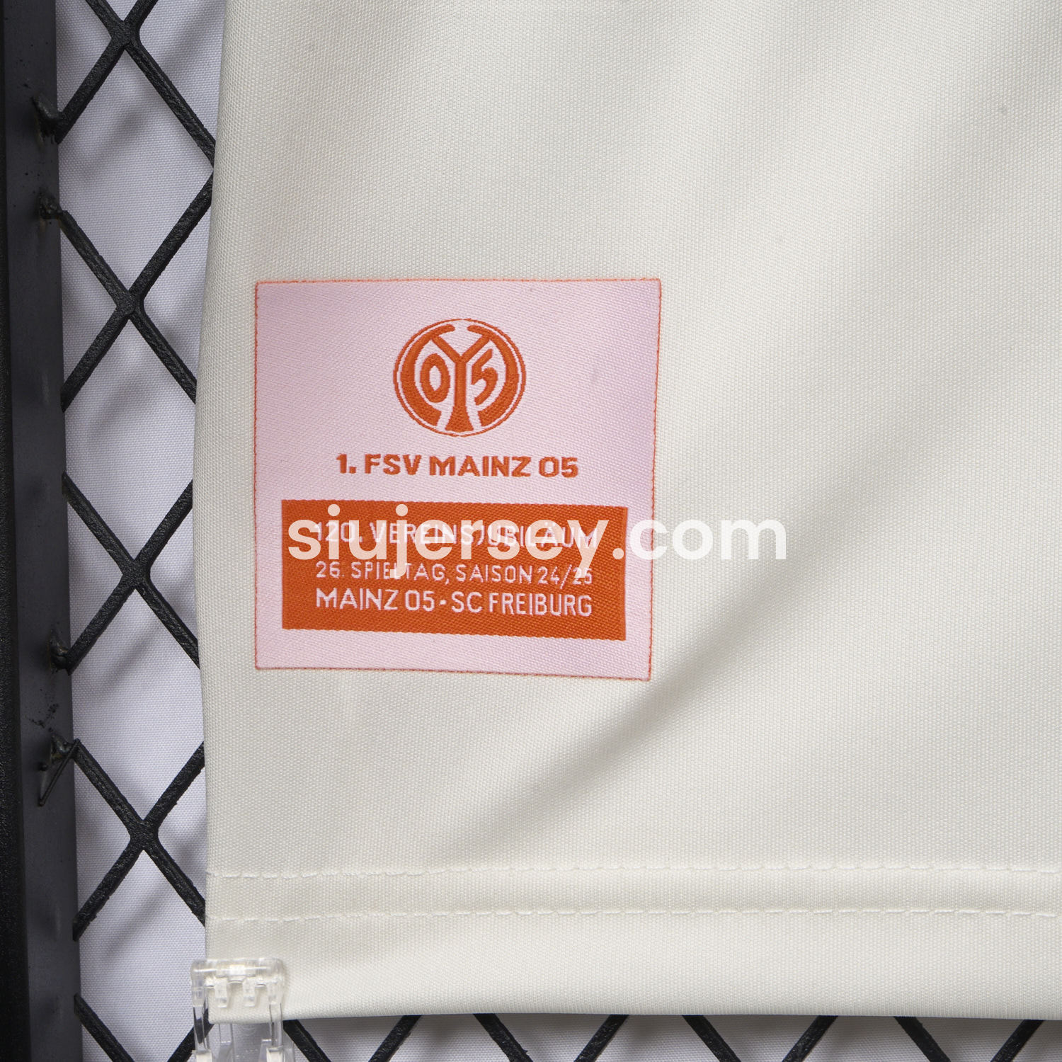 SIUjerseys-Mainz 2025 120th Anniversary Jersey - Fans Version