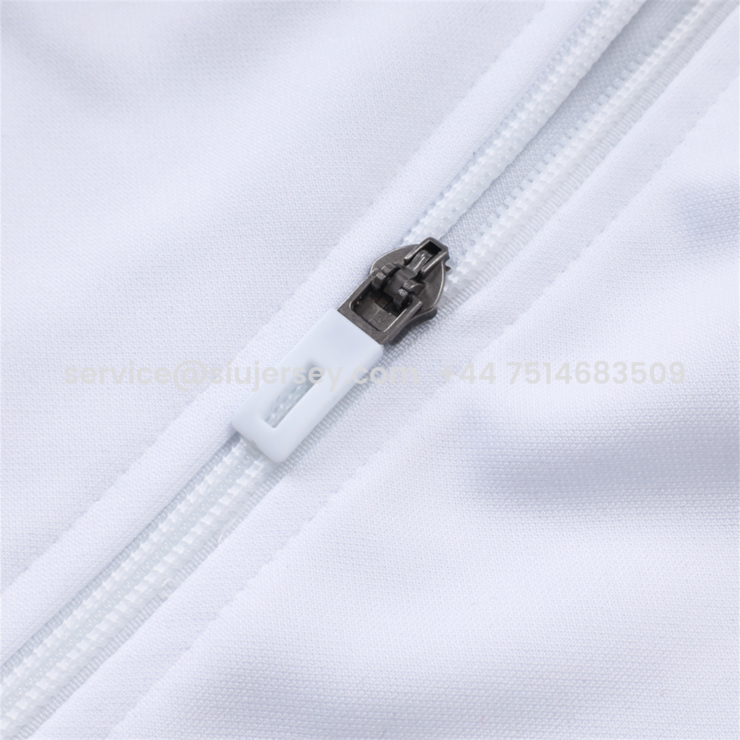 SIUjerseys-Germany 2026 Windbreaker Training Set - White Top and Black Pants