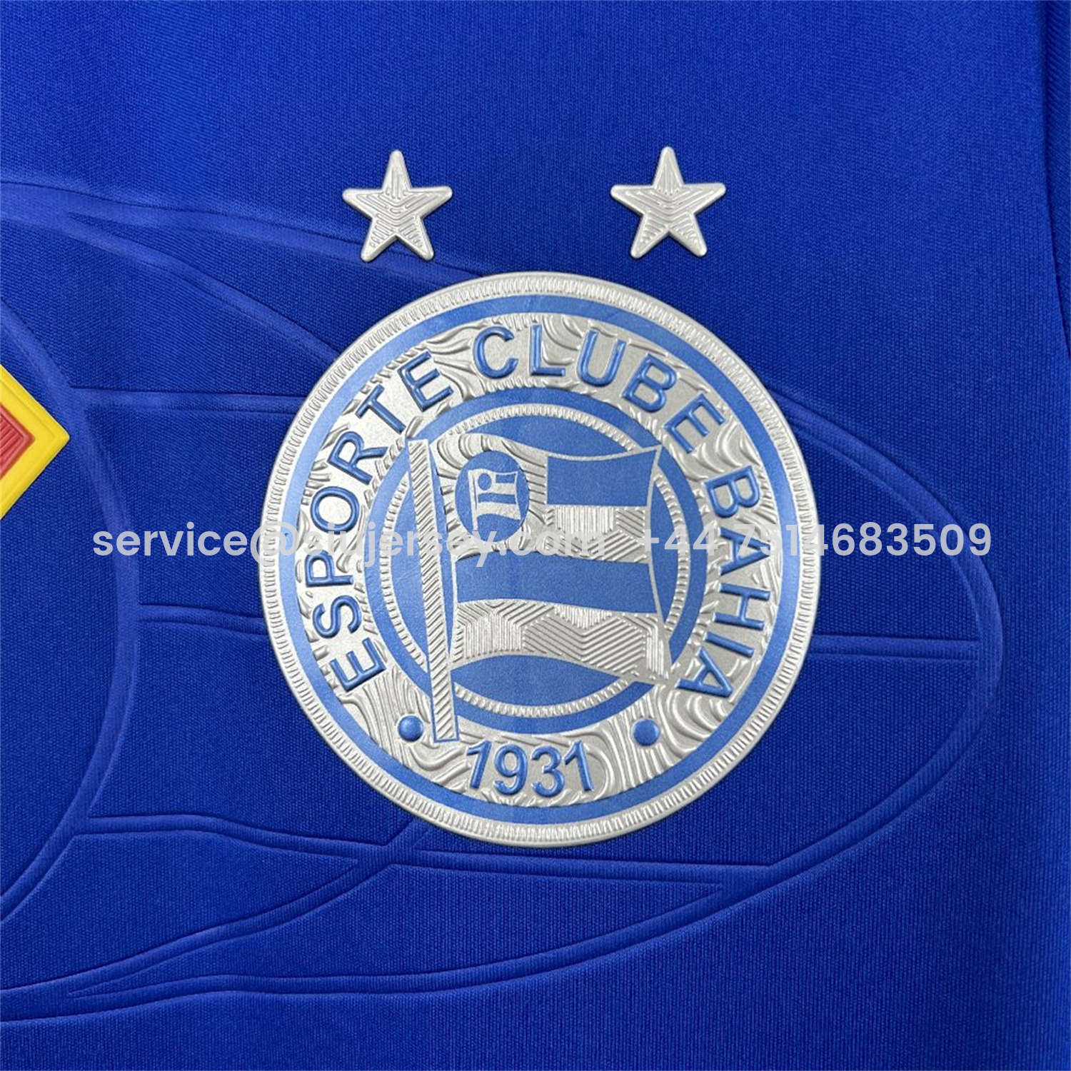 SIUjerseys-Bahia 25-26 Super-Man Blue Jersey - Fans Version