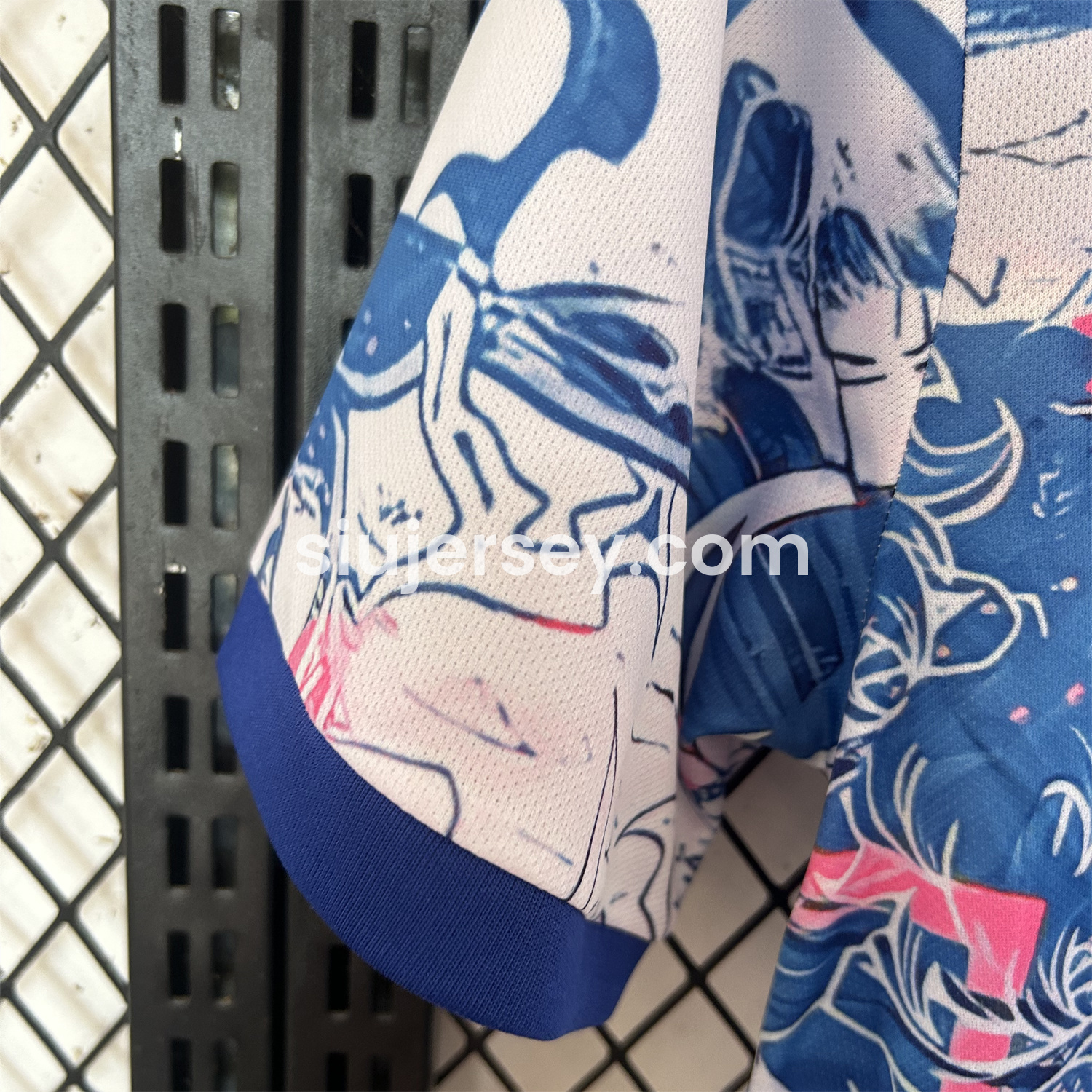 SIUjerseys-Japan 25-26 Blue Vegeta Comic Slice Special Edition Jersey - Fans Version