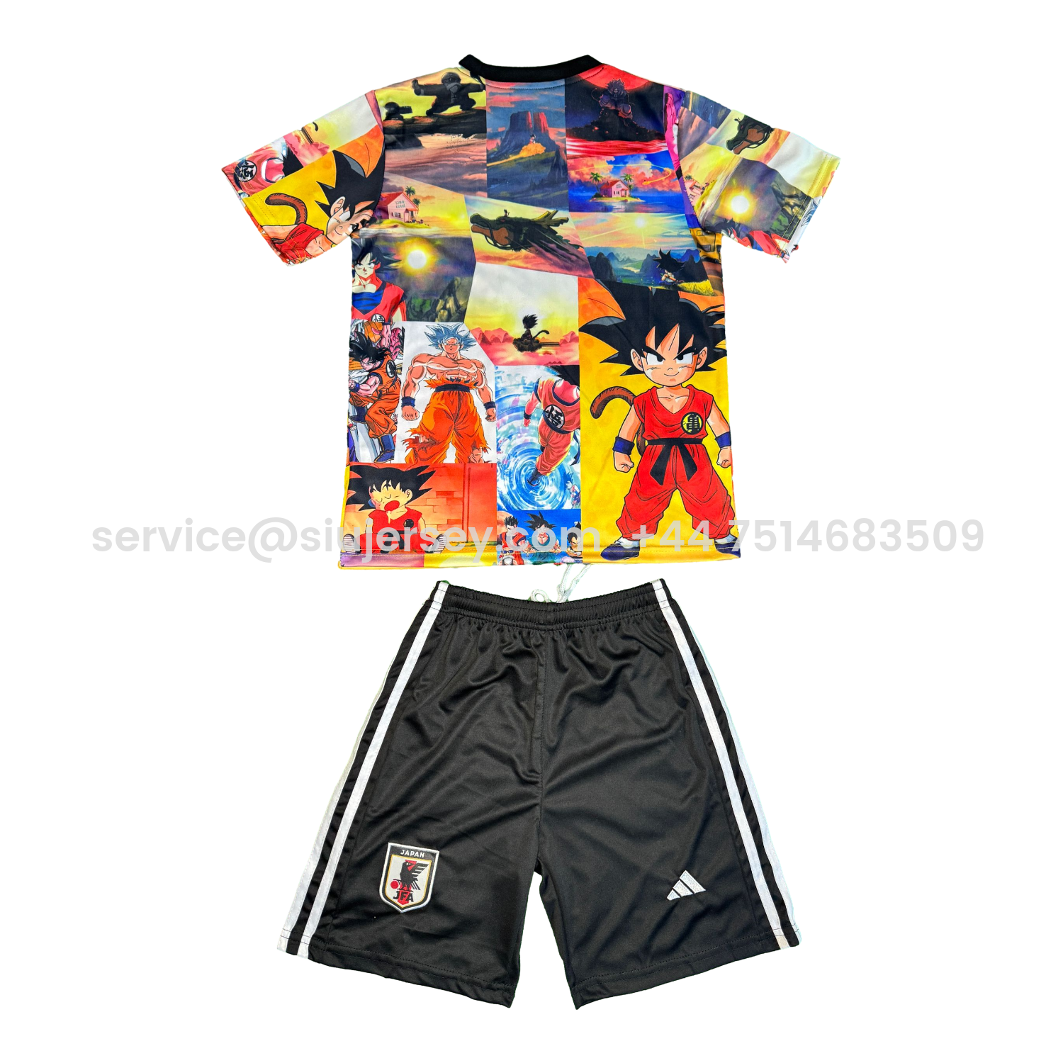 SIUjerseys-Japan 25-26 Dragon Ball Famous Scene Special Kids Kit