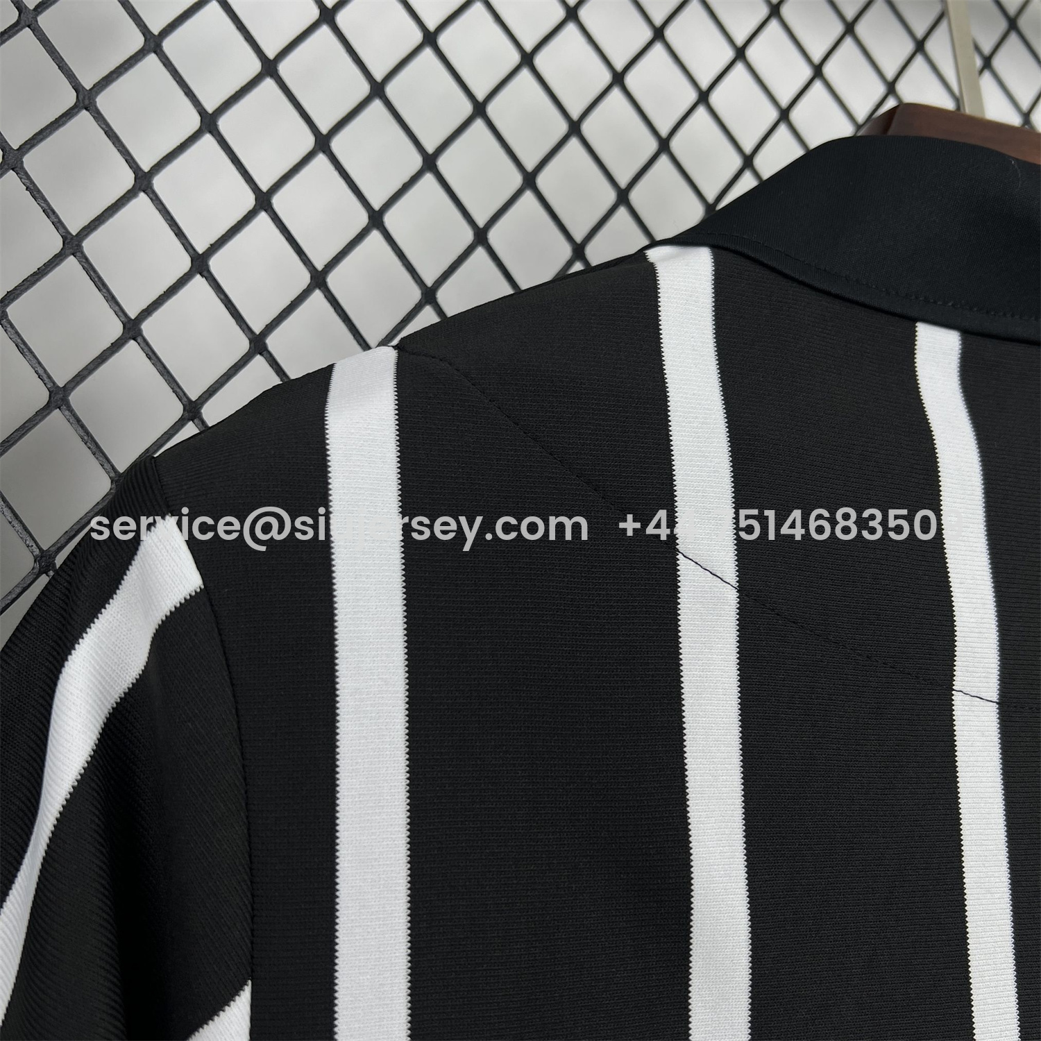 SIUjerseys-Retro Corinthians 2012 Black And White Special Jersey