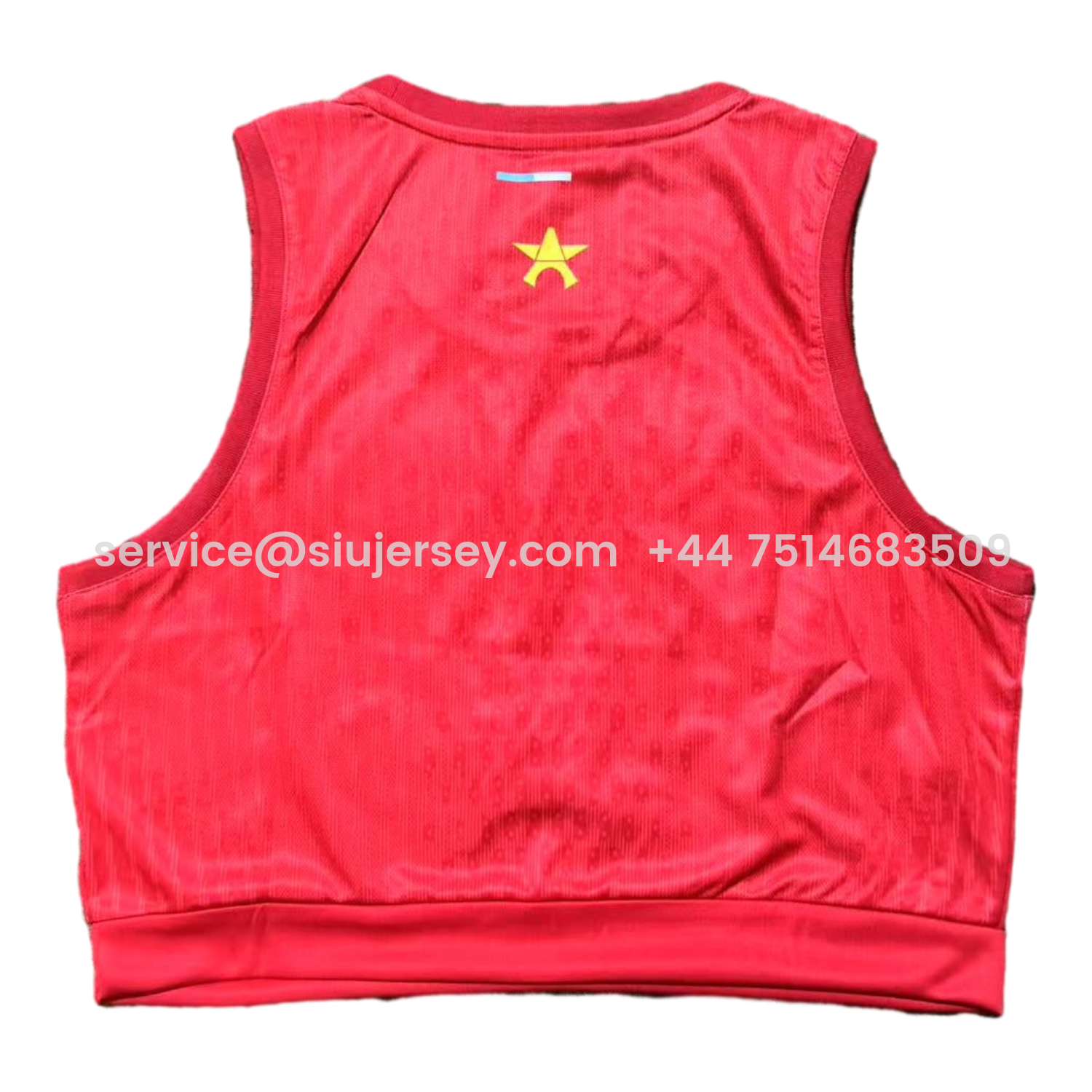 SIUjerseys-Women's Paris Saint-Germain PSG 25-26 Red Yoga Vest