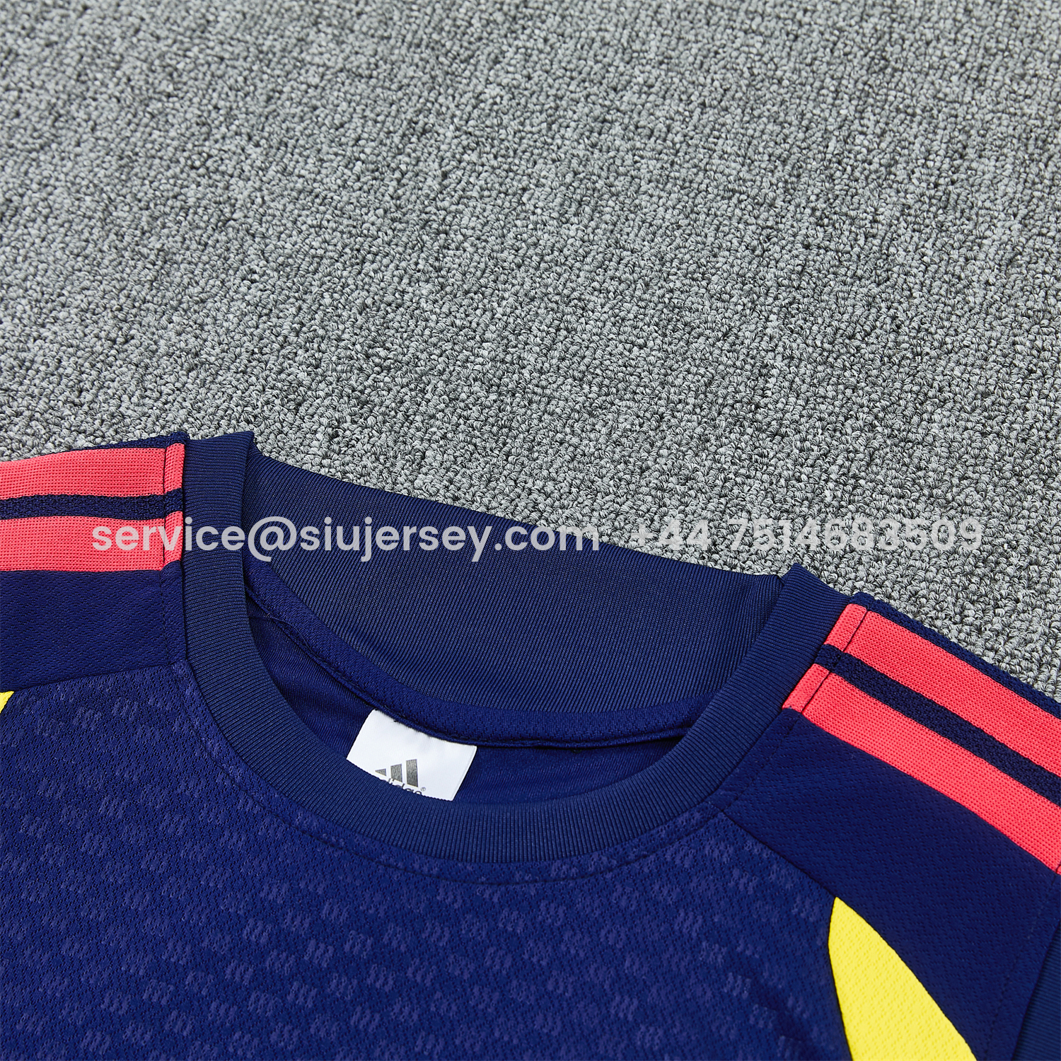 SIUjerseys-Colombia 2026 Vest Training Set - Dark Blue Vest and Shorts