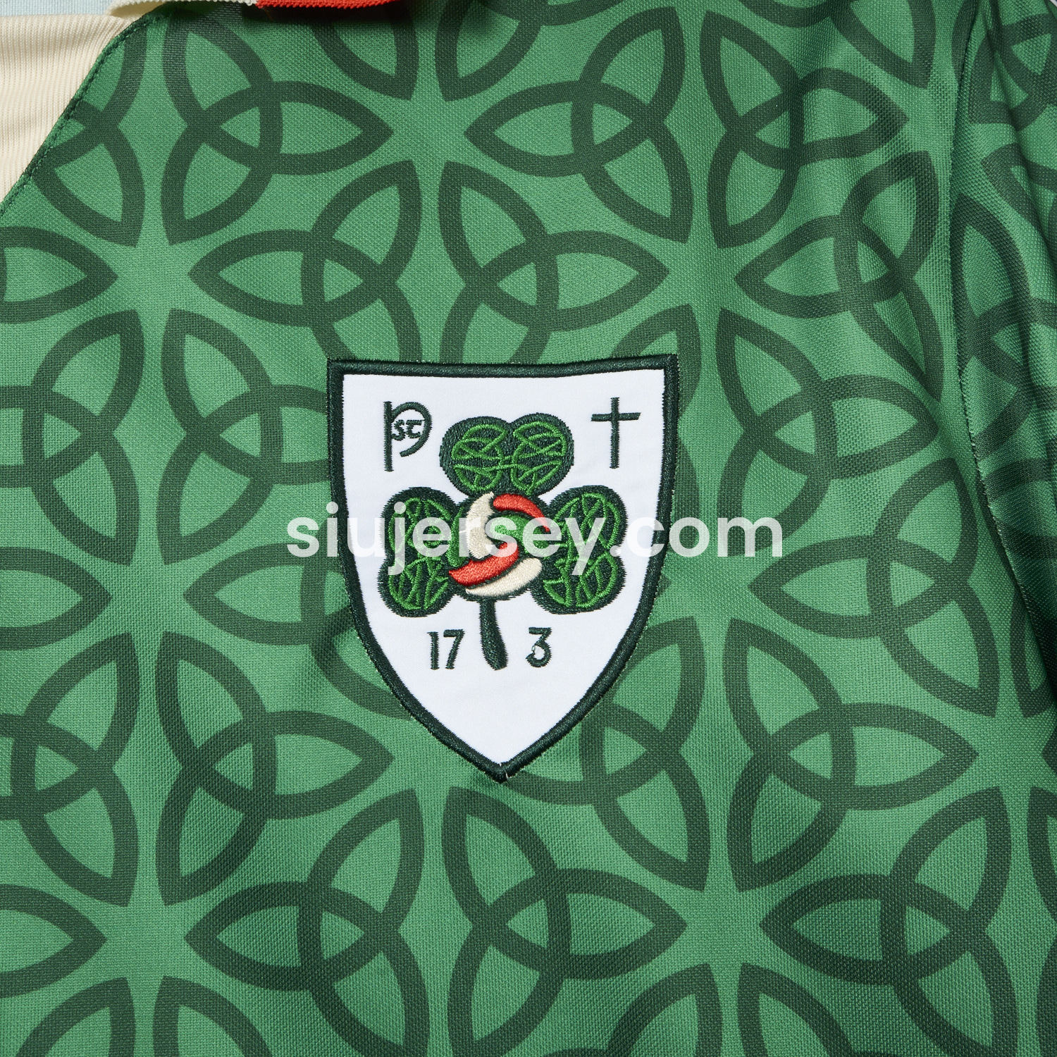 SIUjerseys-Ireland 2025 St. Patrick's Day Green Jersey - Fans Version