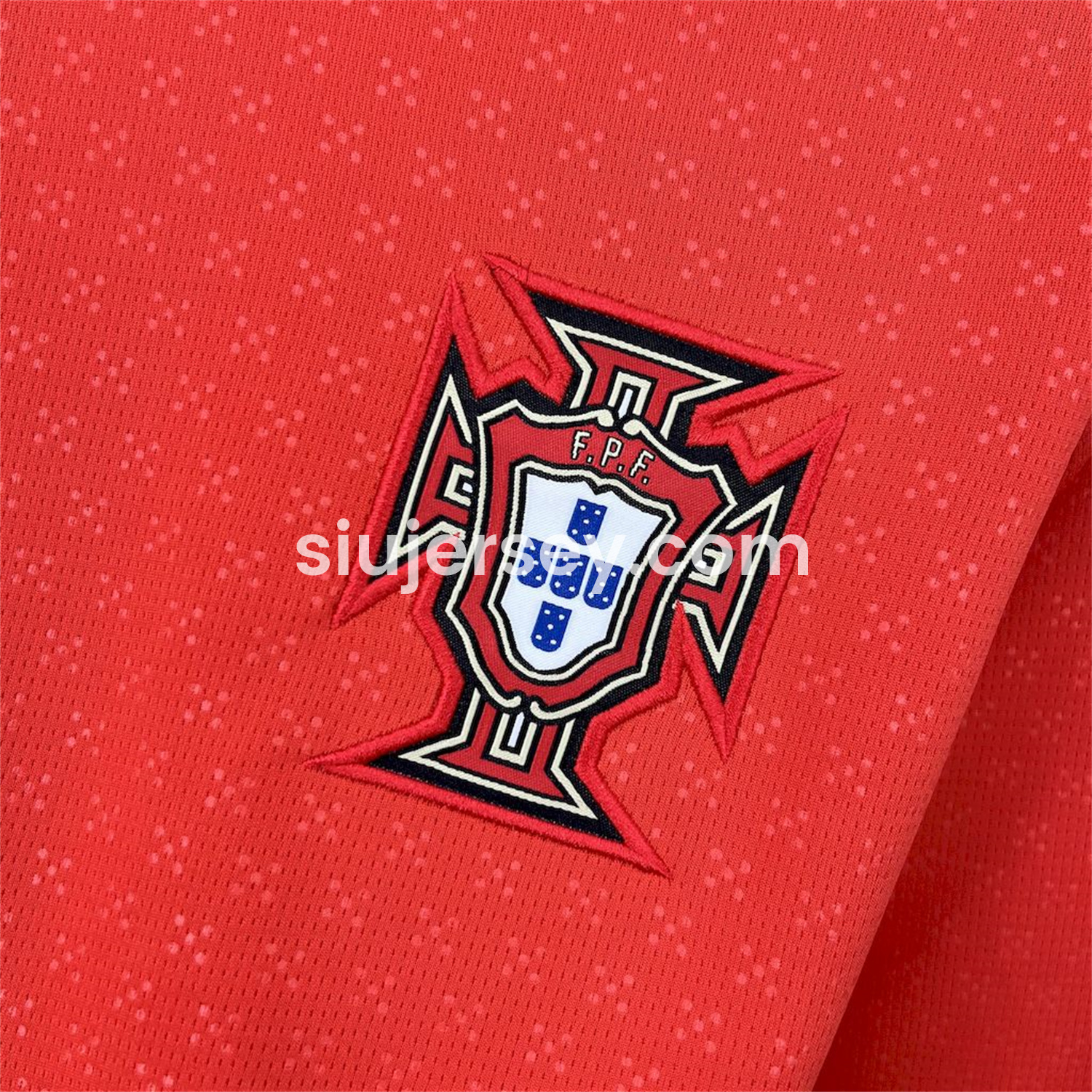 SIUjerseys-Portugal 2025-26 Home Long Sleeve Jersey - Fans Version