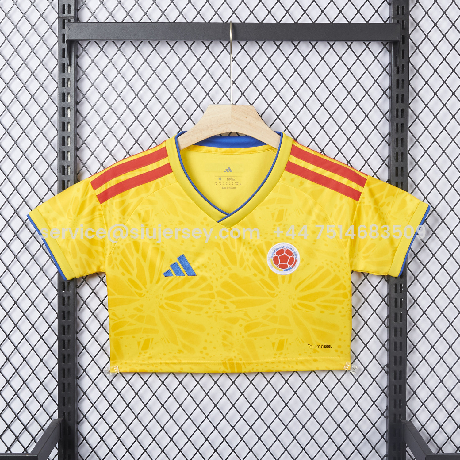 SIUjerseys-Women's Colombia 2026 Home Cropped Jersey