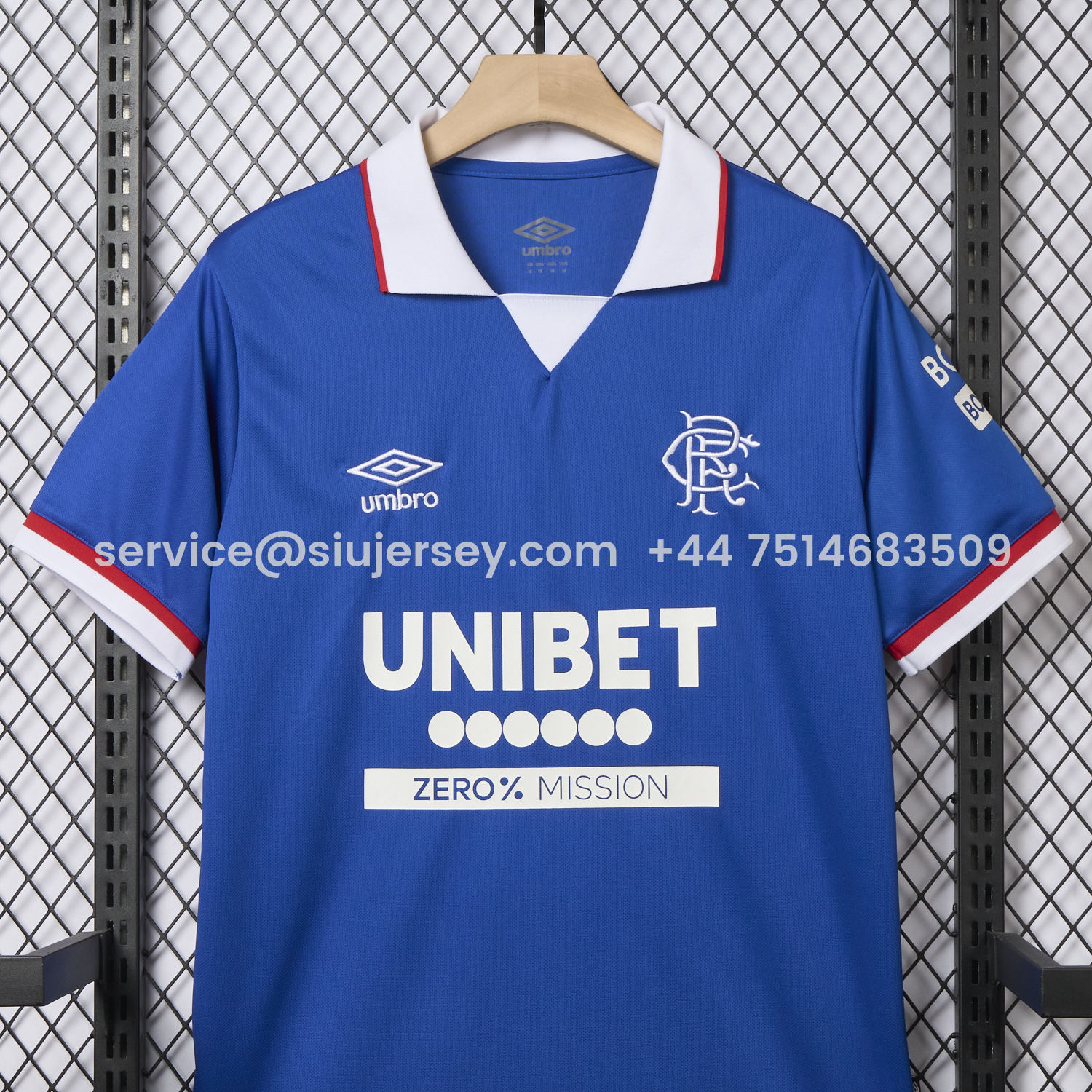 SIUjerseys-Glasgow Rangers 25-26 Home Jersey - Fans Version