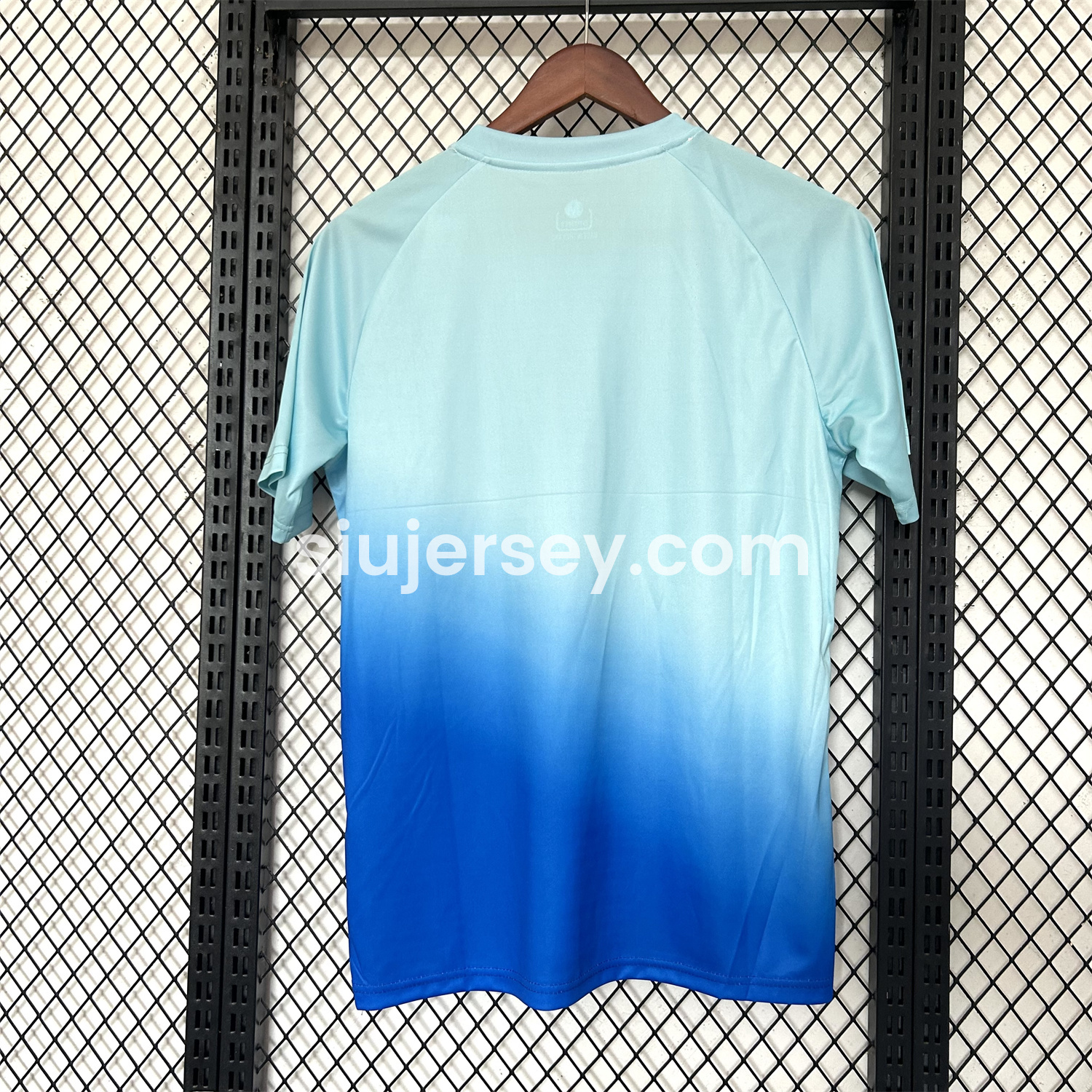 SIUjerseys-Tunisia 25-26 Blue Gradient Auspicious Cloud Pattern Special Jersey - Fans Version