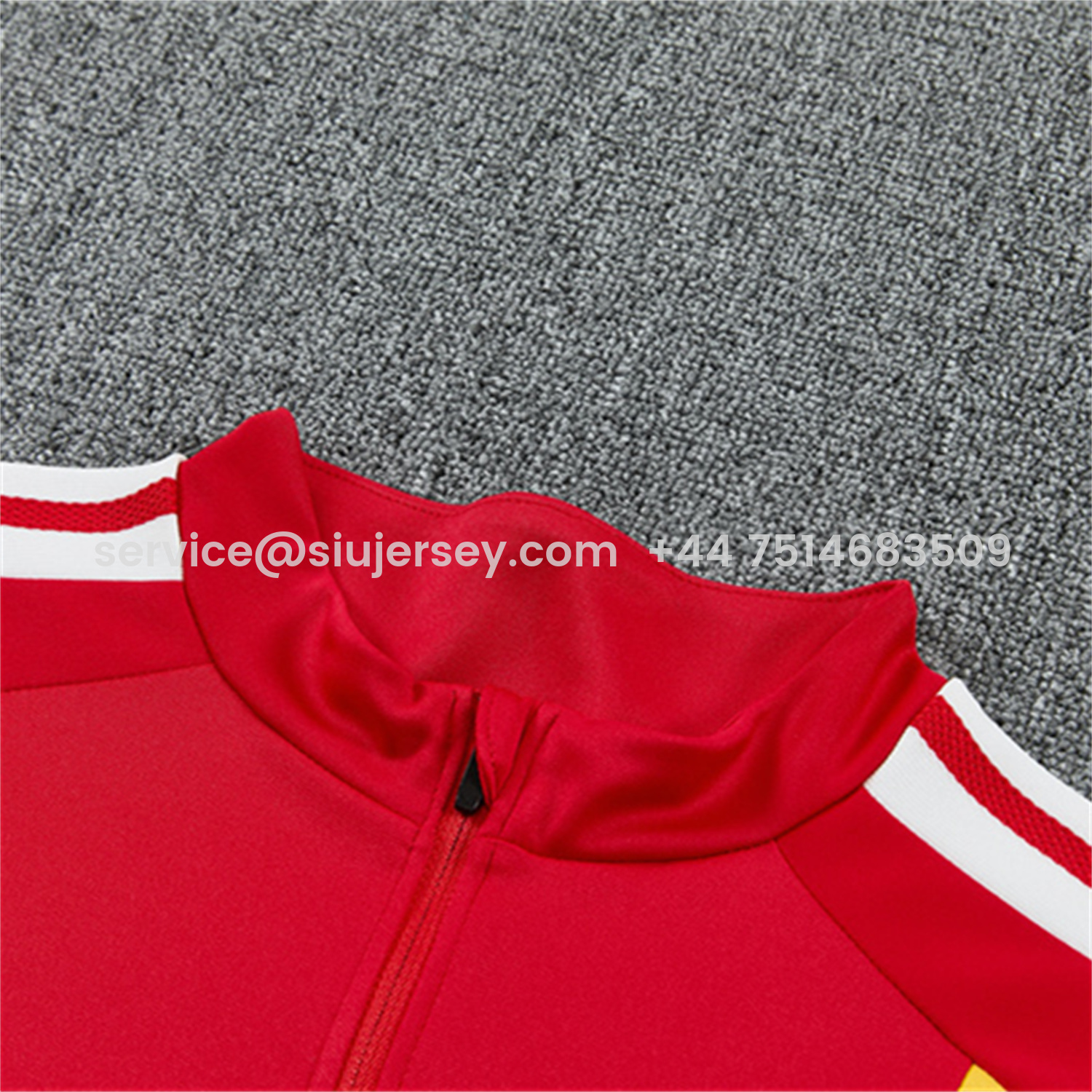 SIUjerseys-Germany 2026 Long Sleeve Training Set - Red Top & Pants