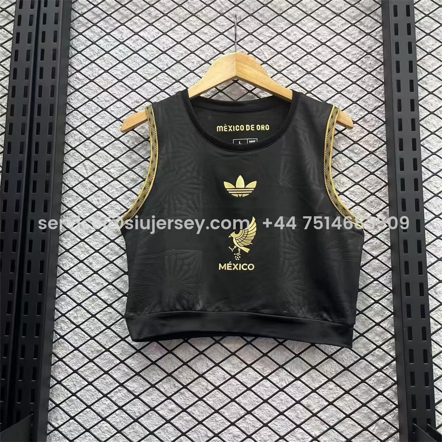 SIUjerseys-Women's Mexico 2025 Gold Cup Home Yoga Vest
