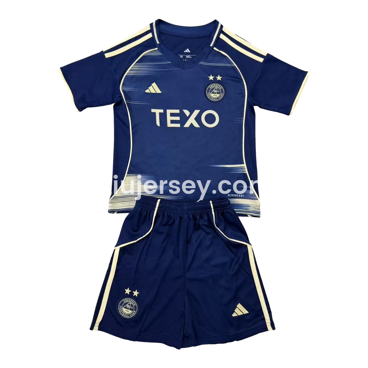 SIUjerseys-Aberdeen 25-26 Away Men's Adult Jersey Set - Fans Version