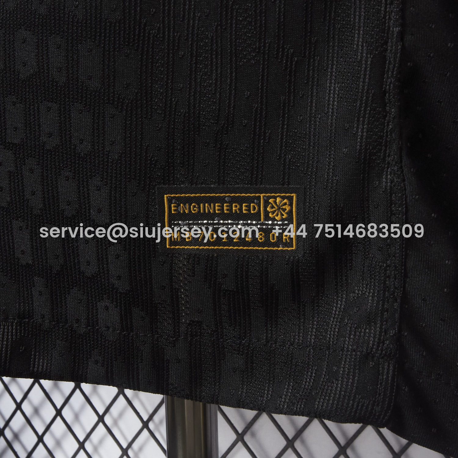 SIUjerseys-C.H.E.L.S.E.A 25-26 Third Unsponsored Black Jersey - Player Version