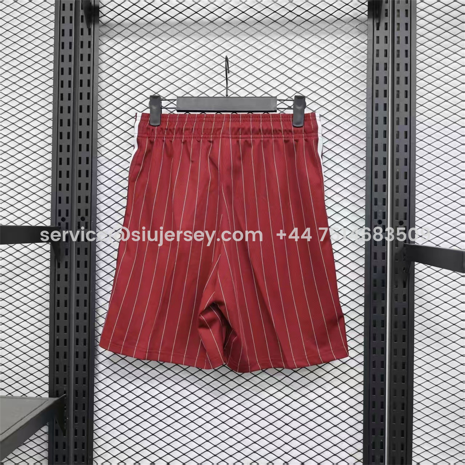 SIUjerseys-Ajax 25-26 Icon Range Travel Special Edition Red Shorts - Player Version
