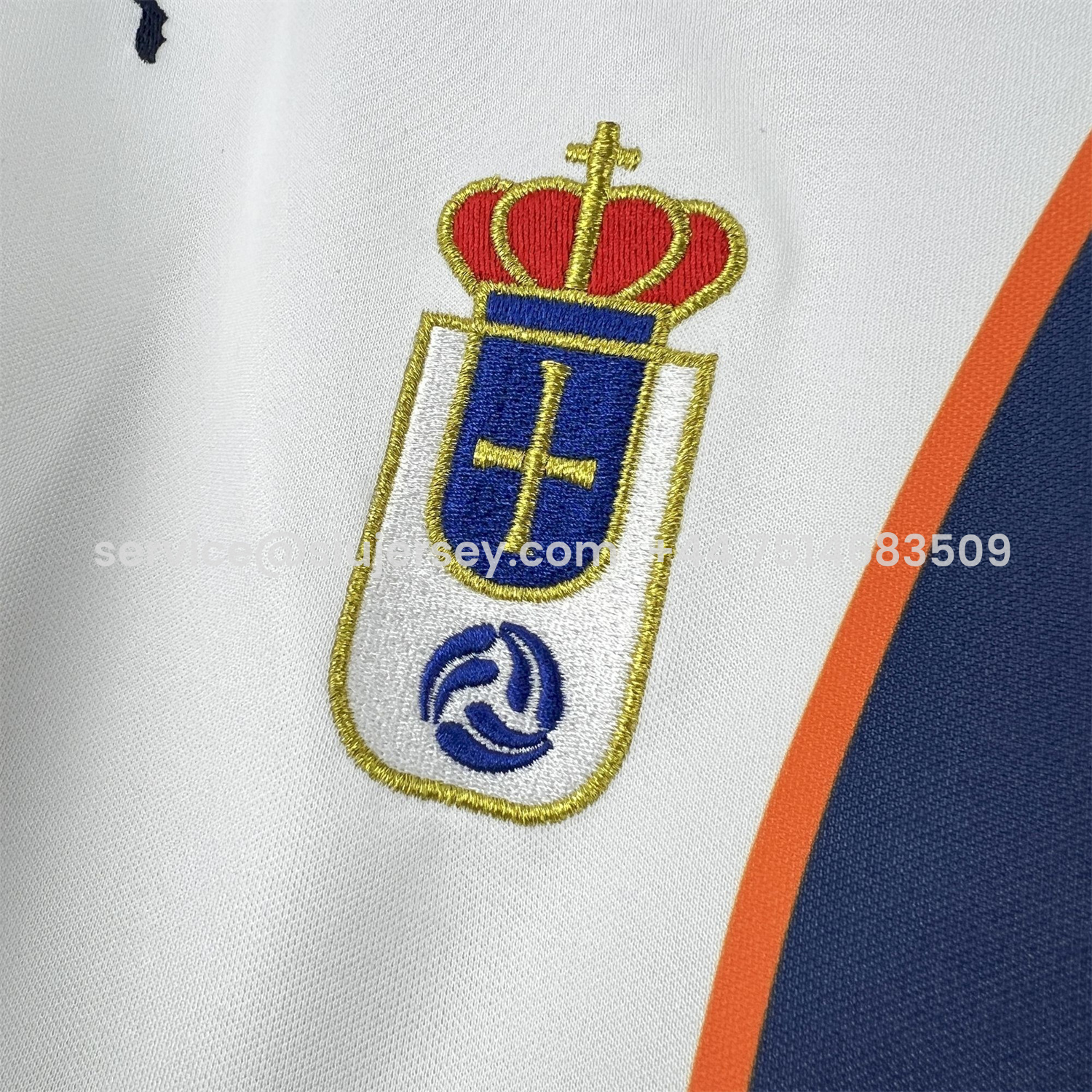 SIUjerseys-Retro Real Oviedo 2000-01 Away White Jersey
