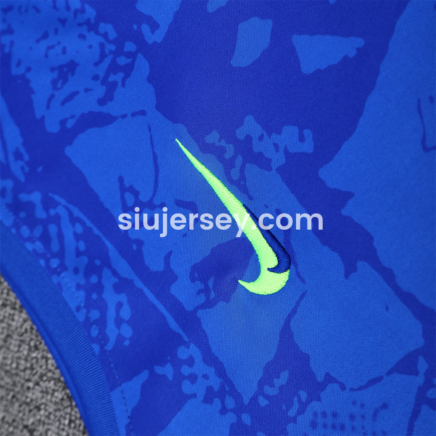 SIUjerseys-Barcelona 25-26 Vest Training Set - Blue Camouflage